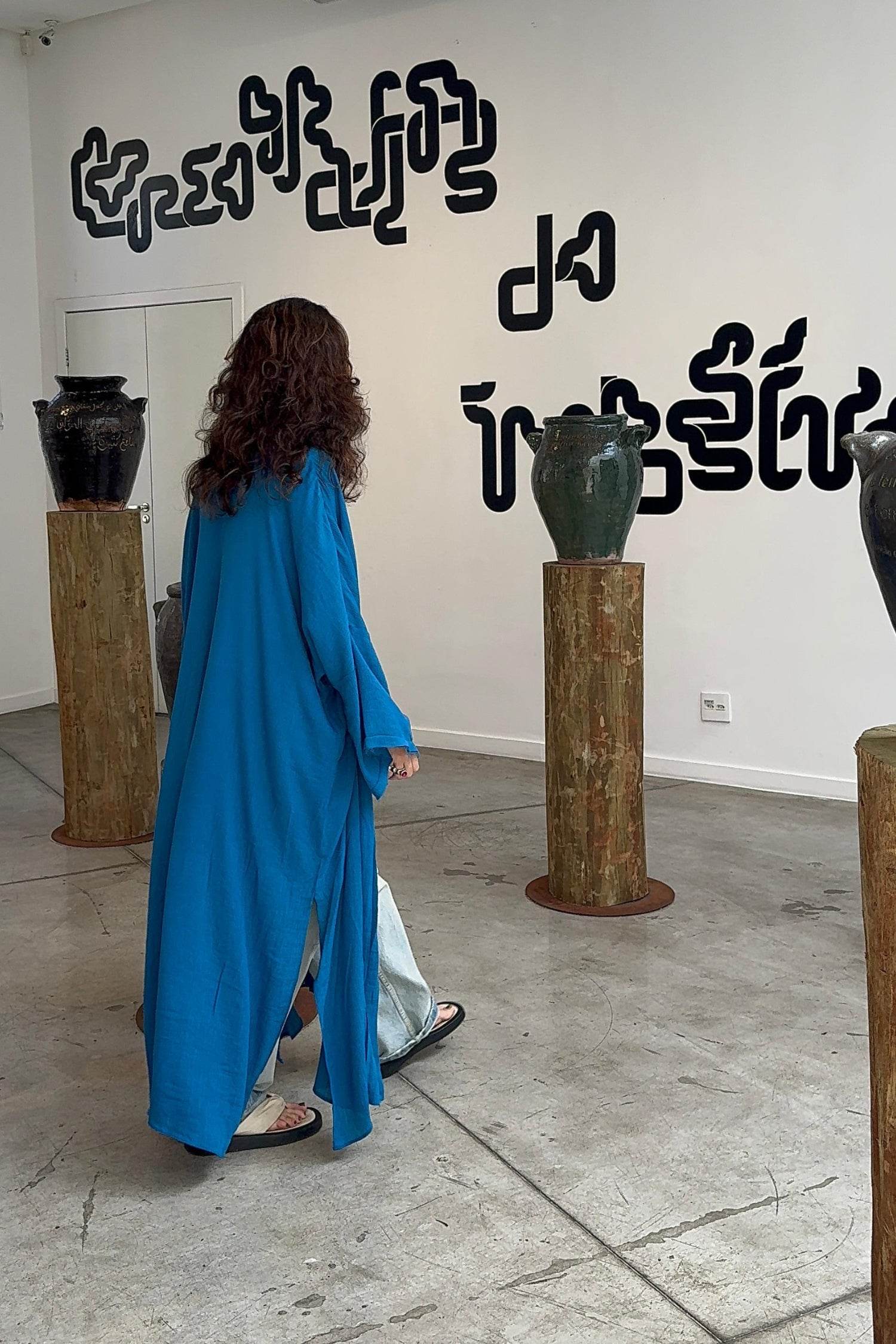 KIMONO YOKO LONGO AZUL ÍNDIGO - BOOBOO