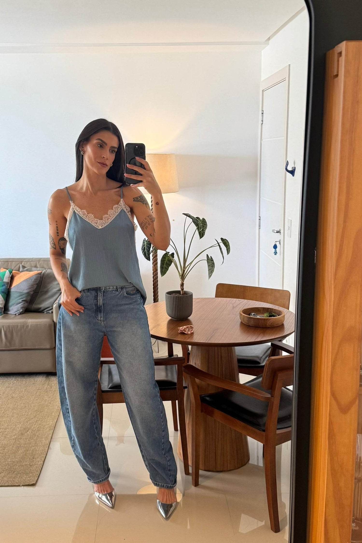 REGATA RENDA AZUL - BOOBOO