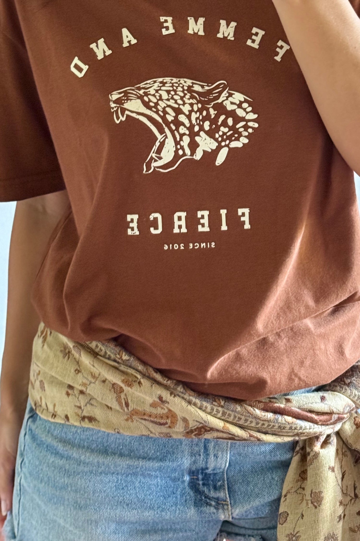 CAMISETA FEMME AND FIERCE
