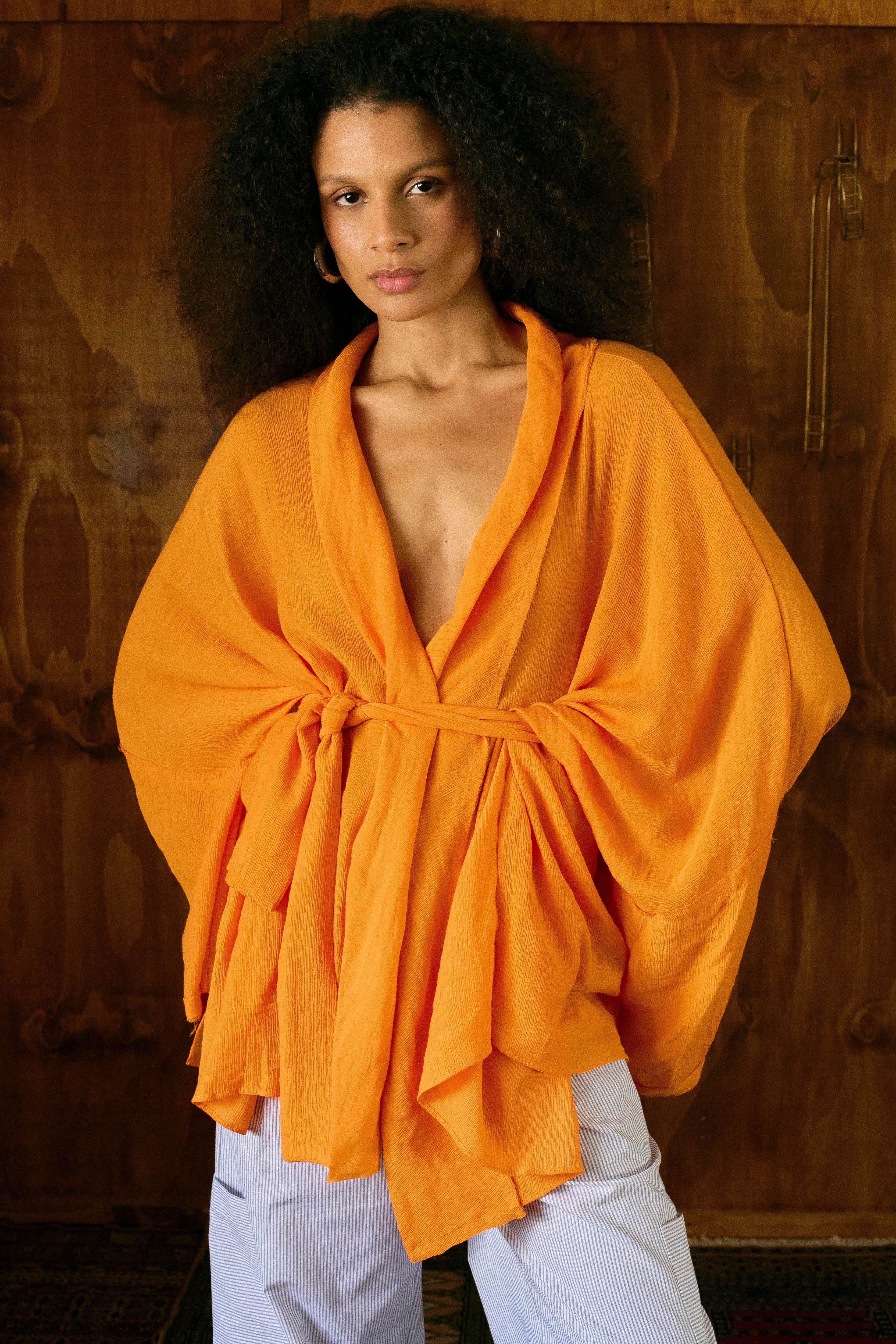 CONJUNTO YOKO CURTO TANGERINA - BOOBOO