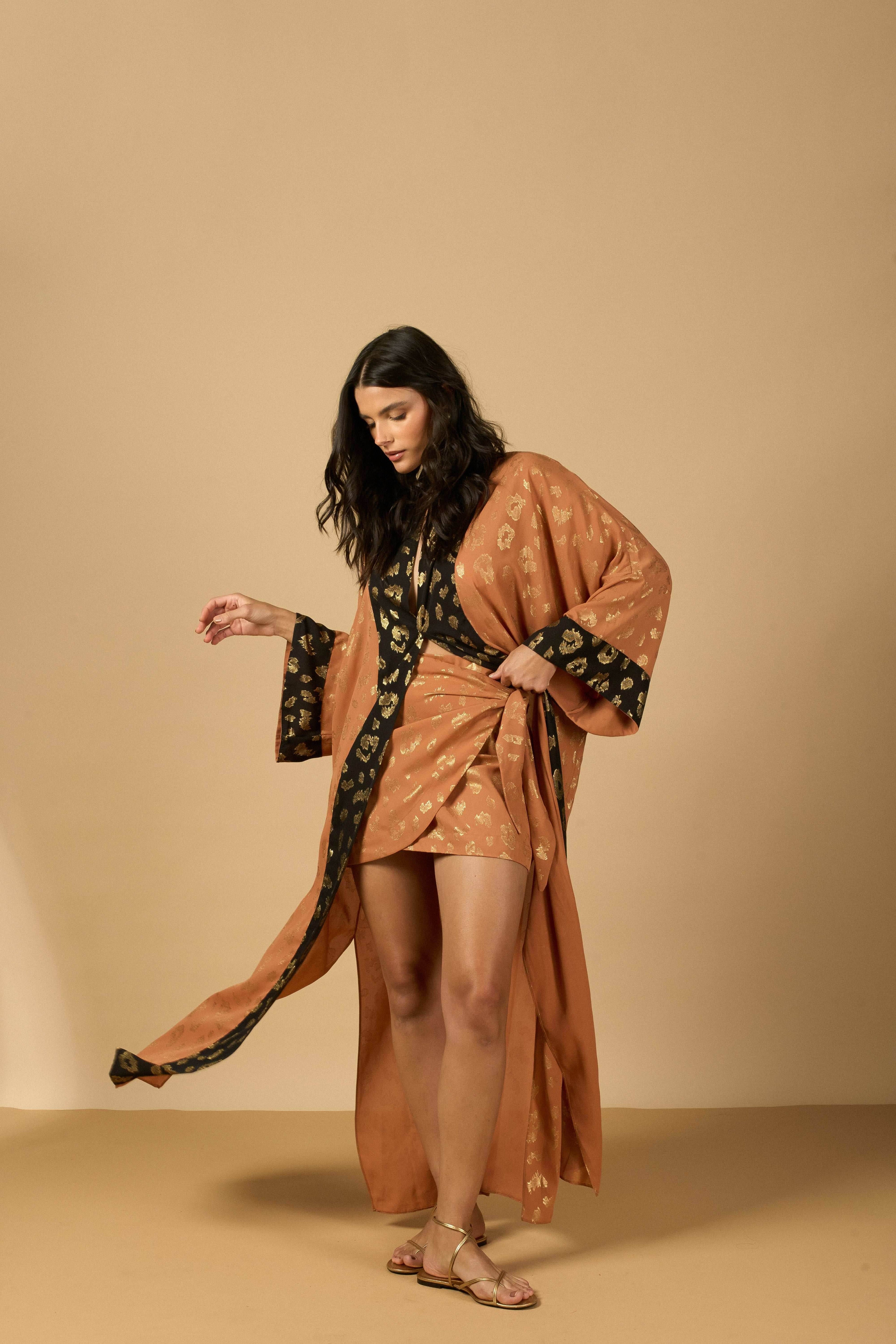 SAIA NÓ ANIMAL PRINT NUDE - BOOBOO