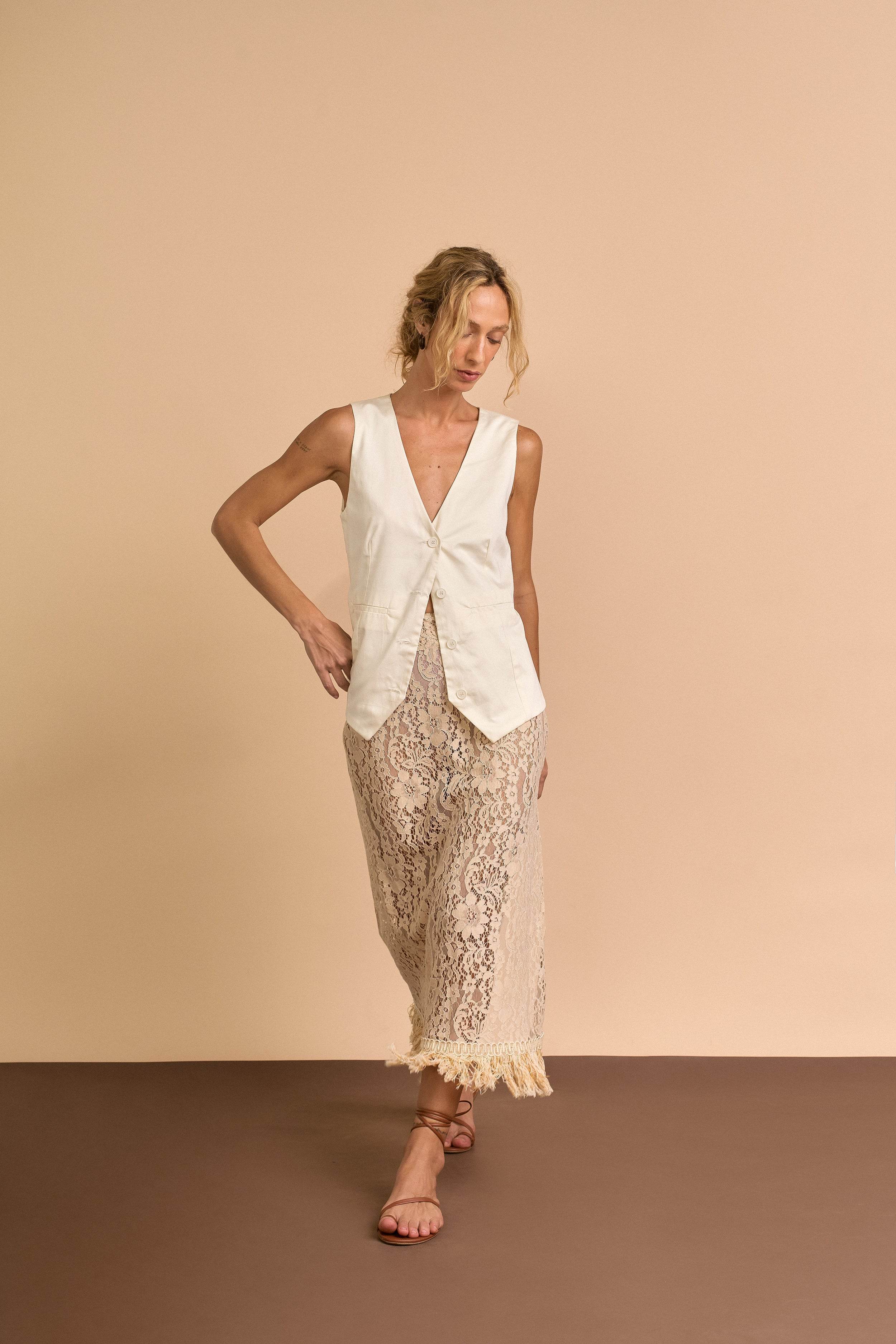 COLETE OFF WHITE - BOOBOO