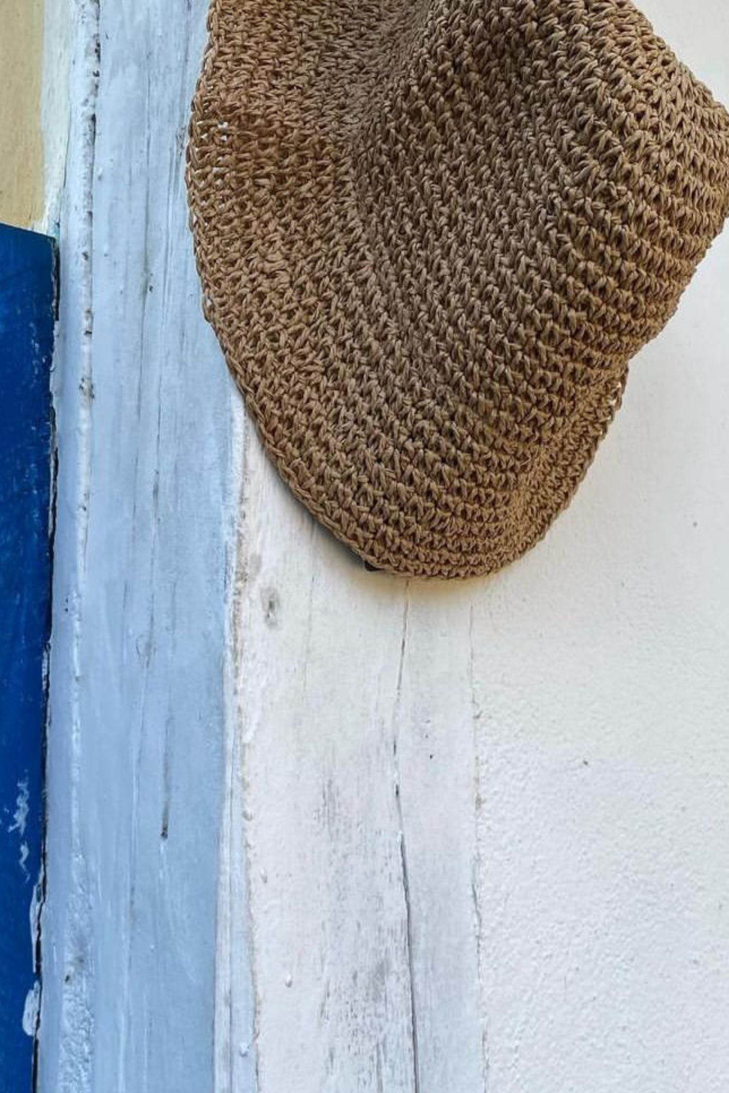 CHAPÉU BUCKET PALHA NATURAL - BOOBOO