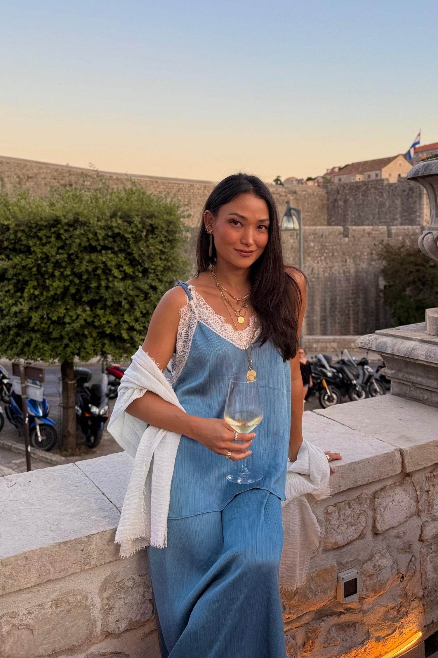 CONJUNTO RENDA AZUL - BOOBOO