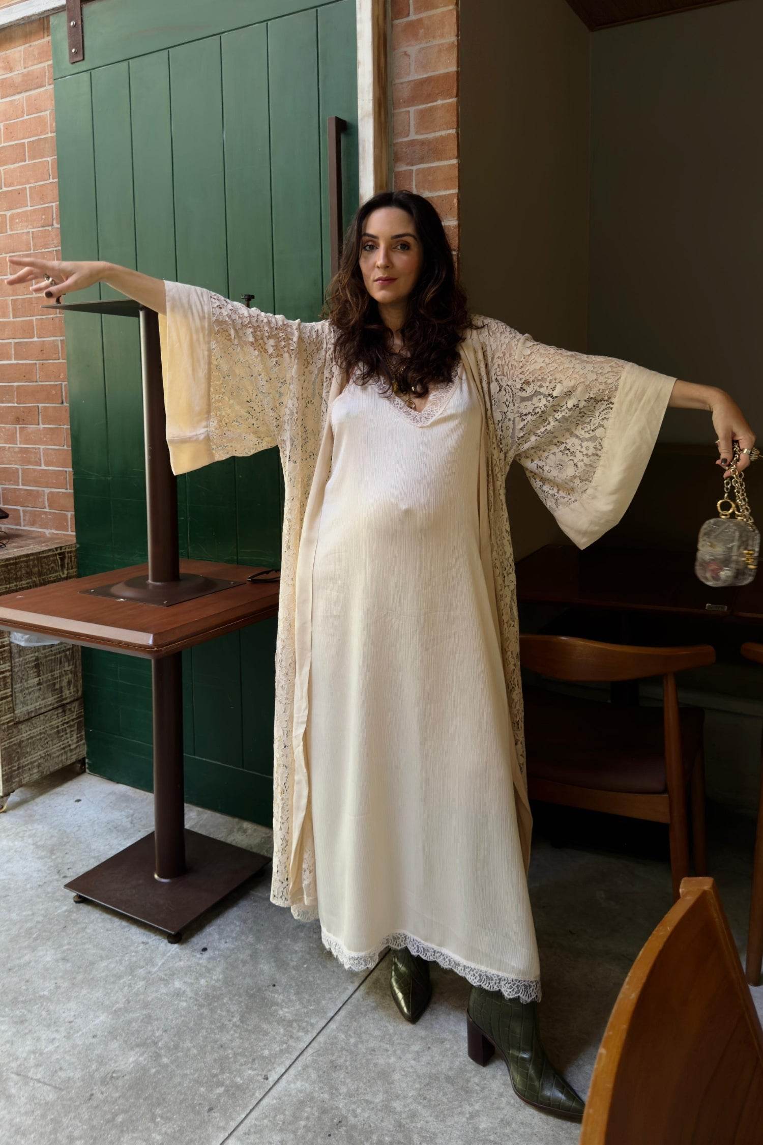 VESTIDO RENDA VANILLA - BOOBOO