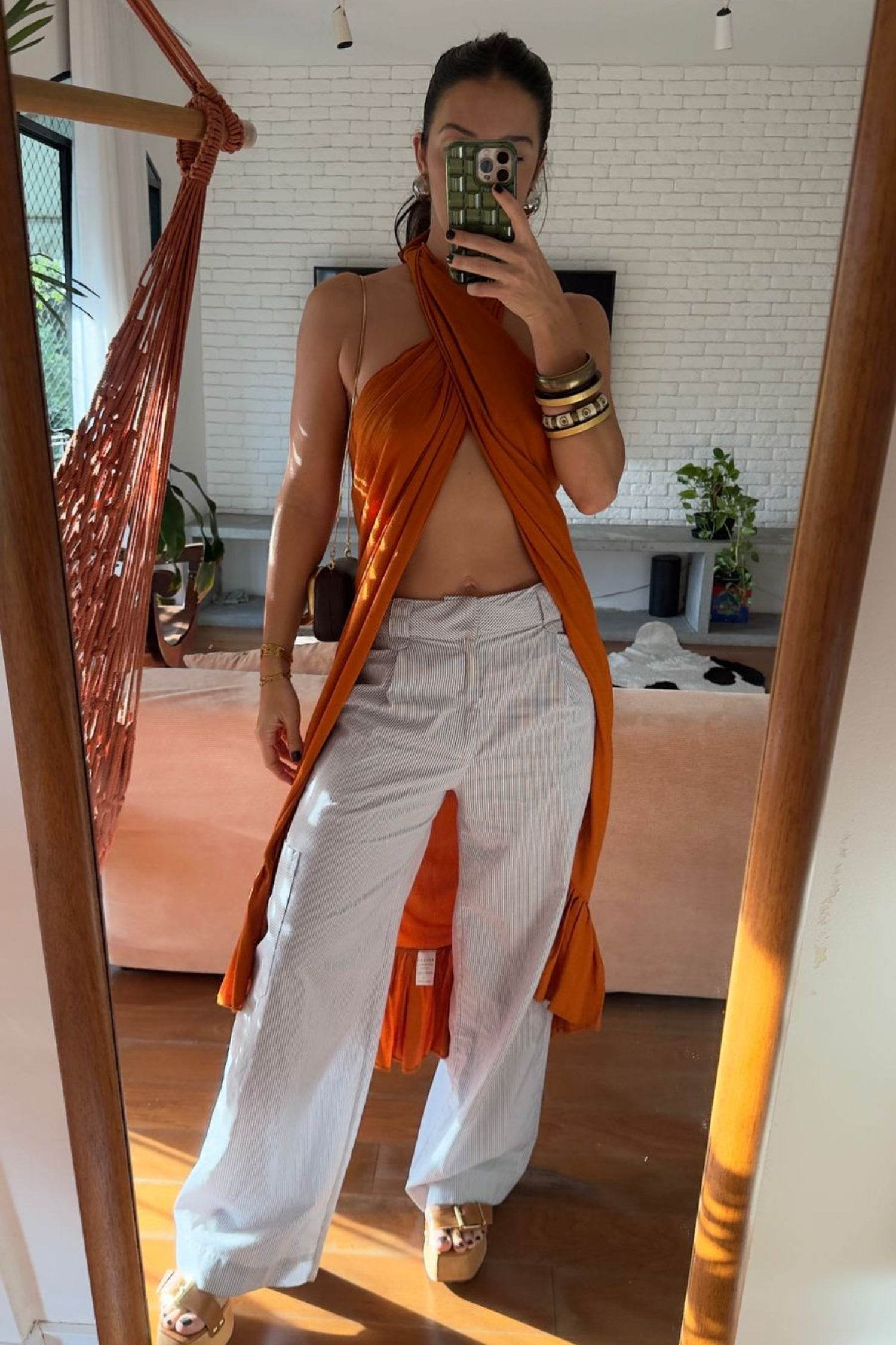 SAIA TRANSPASSADA LONGA ROSA - BOOBOO