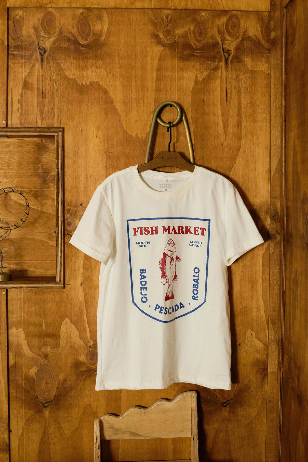 CAMISETA FISH MARKET-BOOBOO