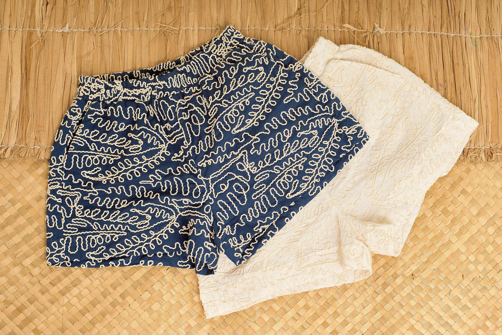SHORT BORDADO OFF WHITE-BOOBOO