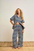 CONJUNTO BORDADO AZUL MARINHO-BOOBOO