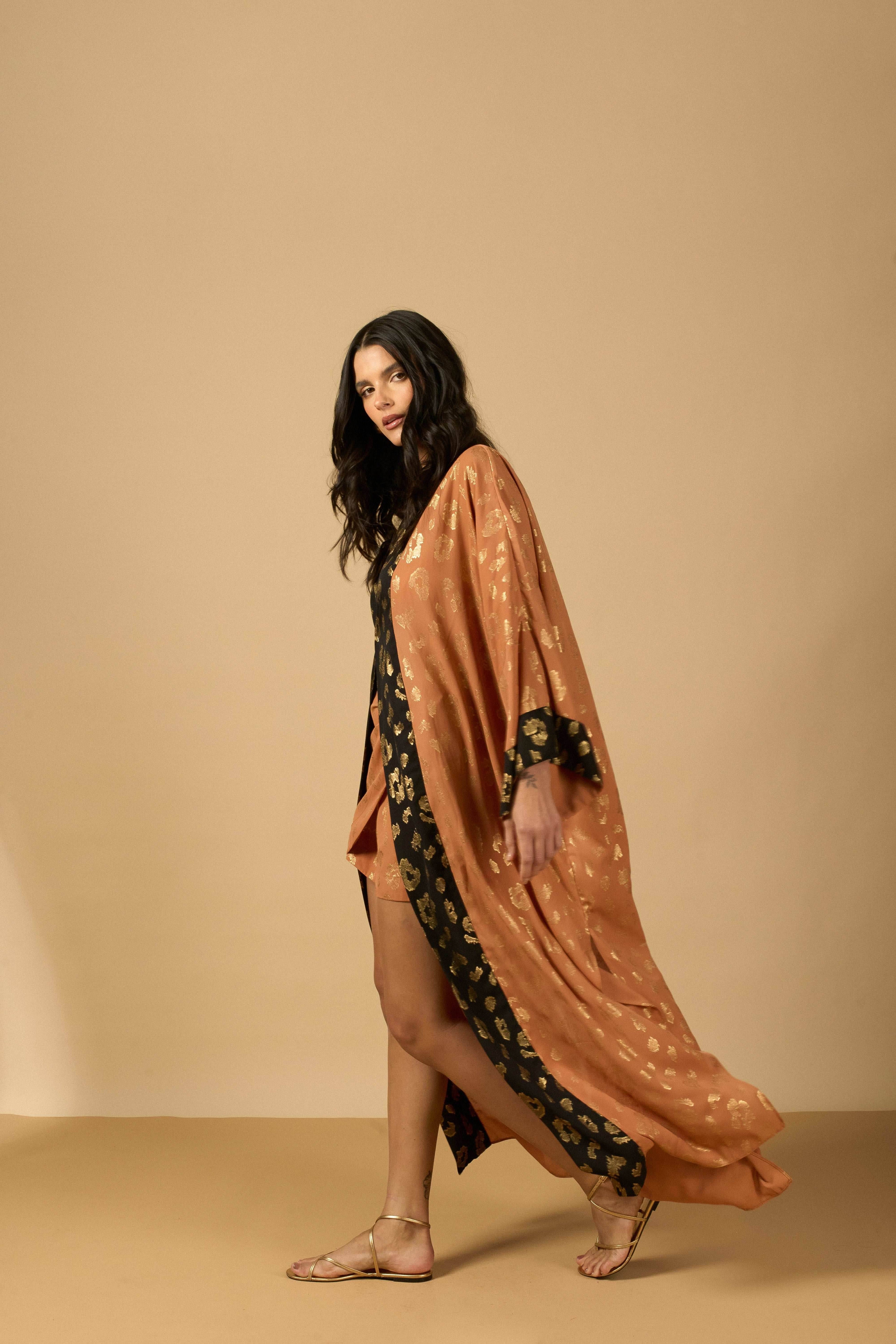 CONJUNTO ANIMAL PRINT NUDE - BOOBOO