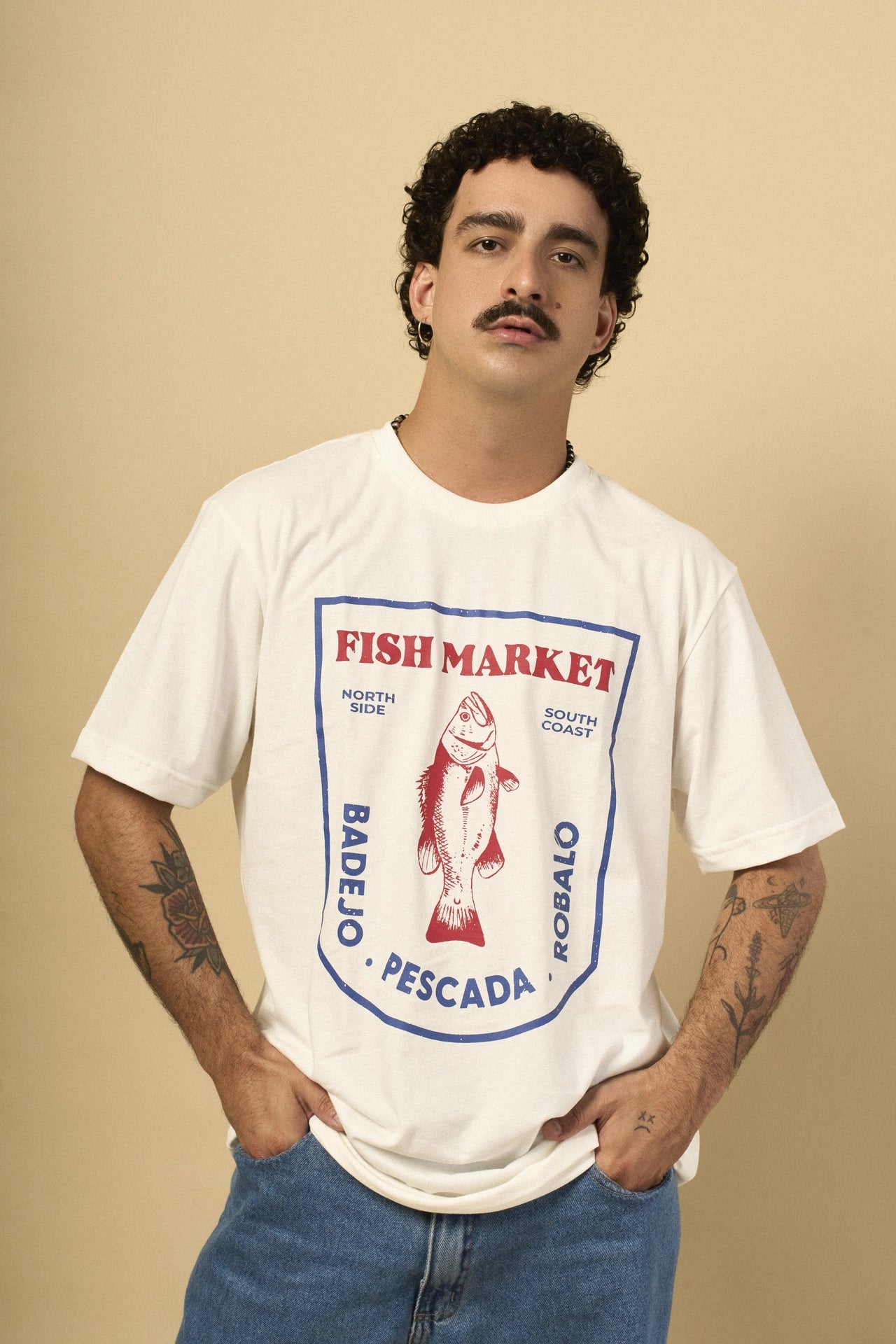 CAMISETA FISH MARKET