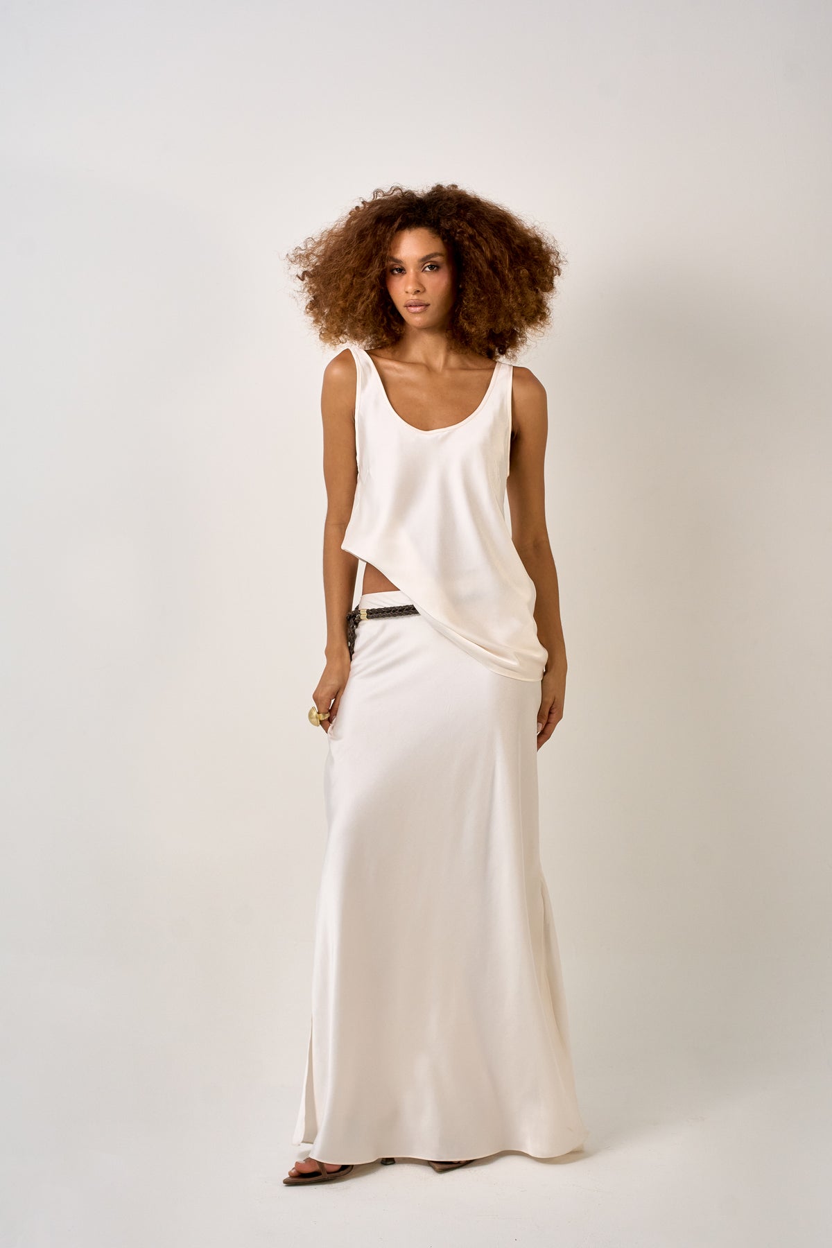 SAIA ACETINADA OFF WHITE