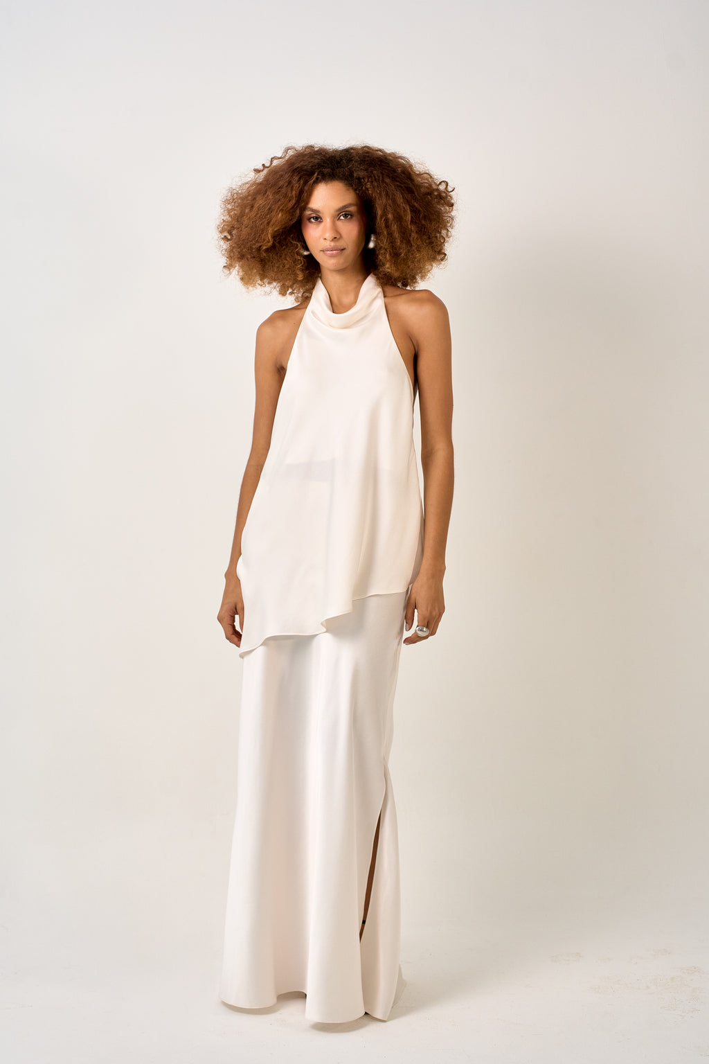 SAIA ACETINADA OFF WHITE