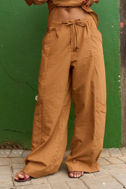 CONJUNTO COLETE MOCCA-BOOBOO