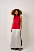 VESTIDO COLOR BLOCK MARINHO