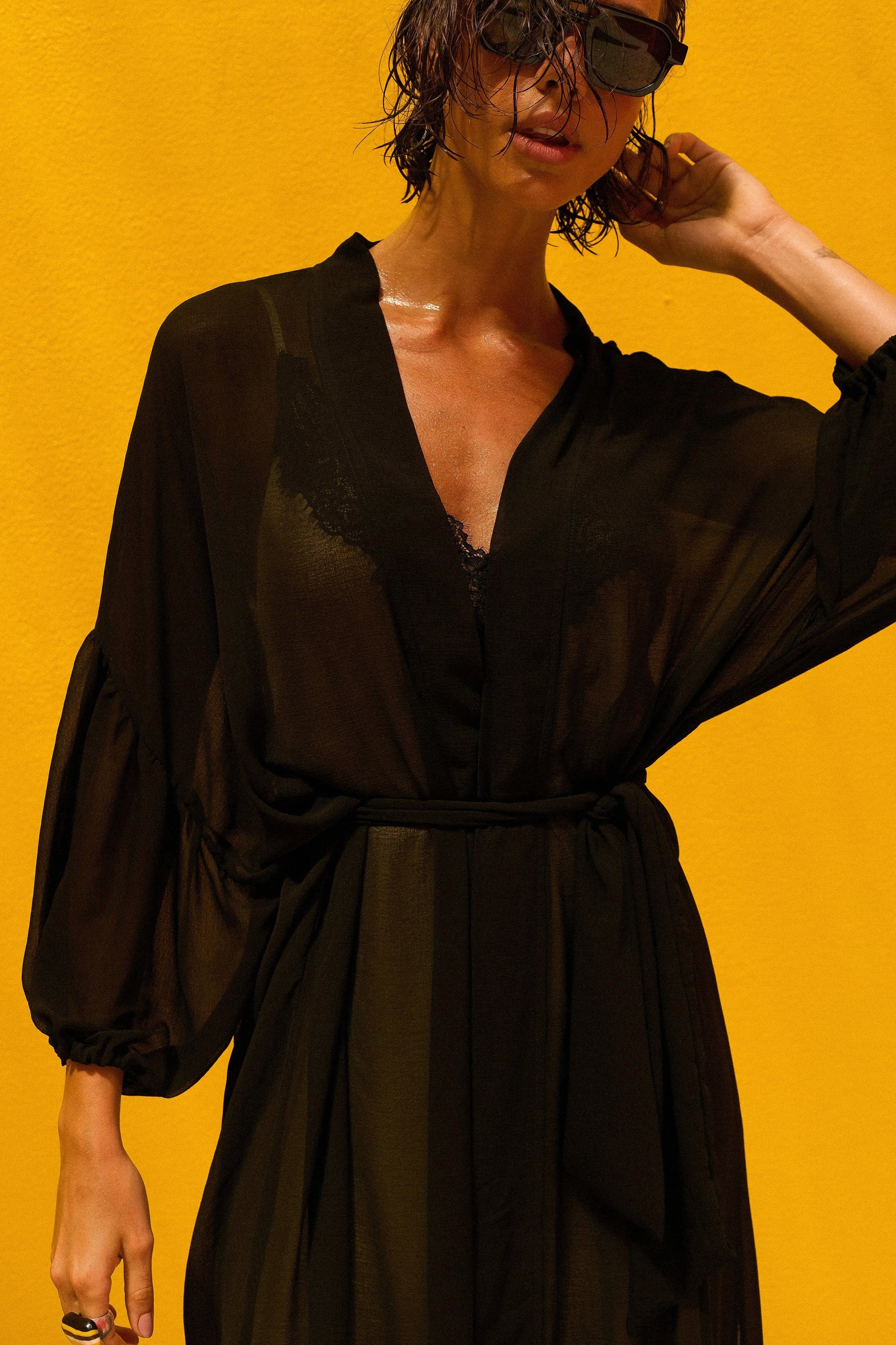 KIMONO LONGO PRETO-BOOBOO