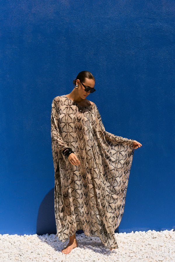 VESTIDO KAFTA SELVA