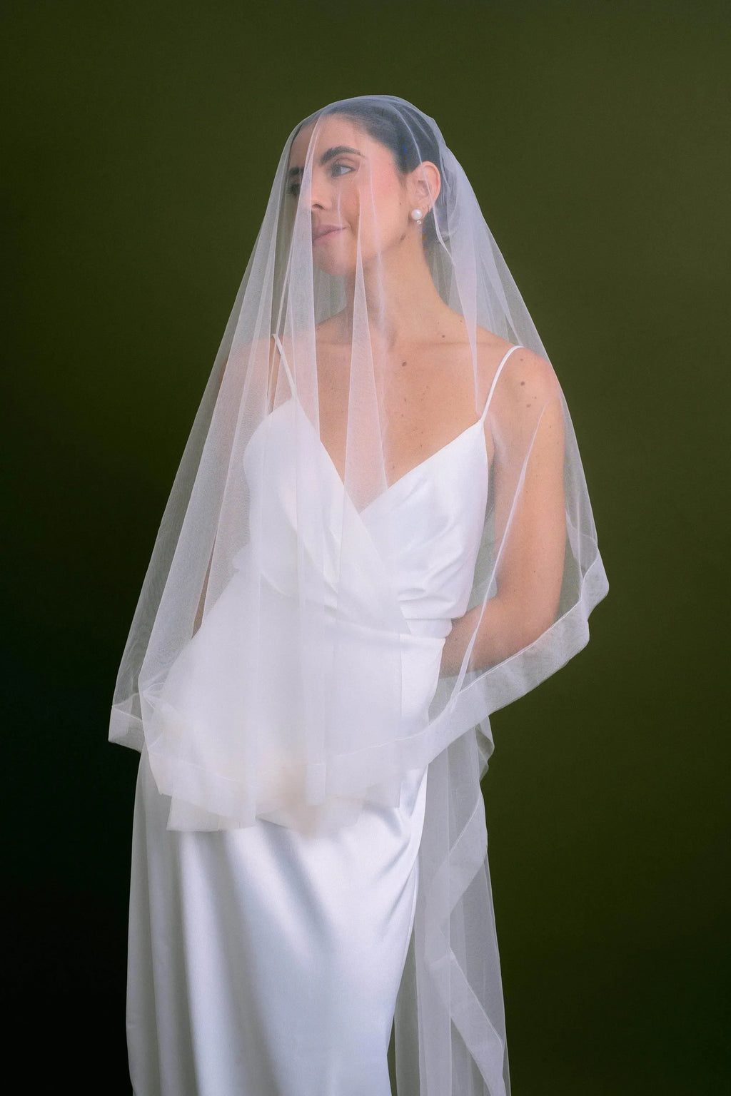 VÉU DUPLO COM BARRA - BOOBOO Bride
