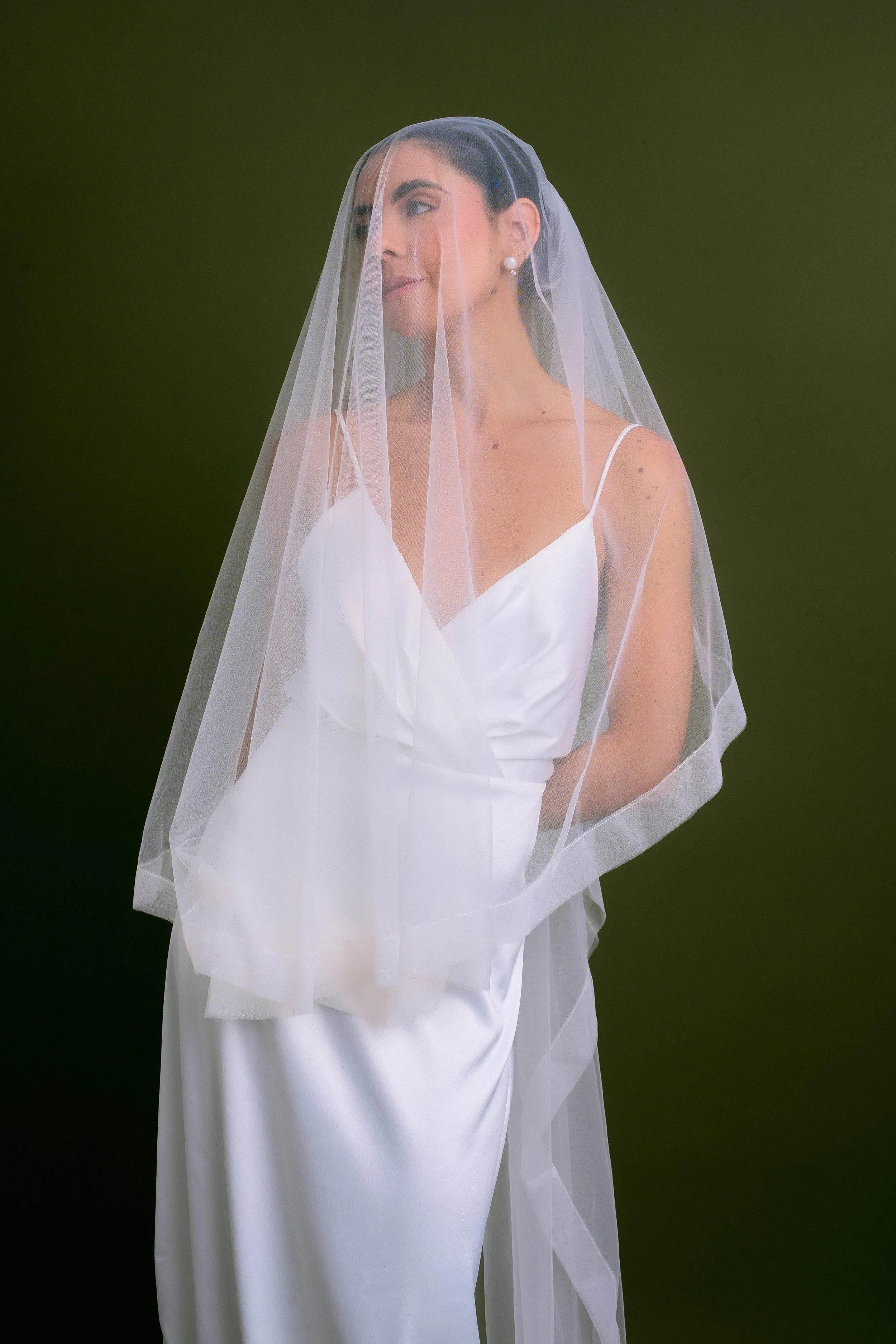 VÉU DUPLO COM BARRA - BOOBOO Bride