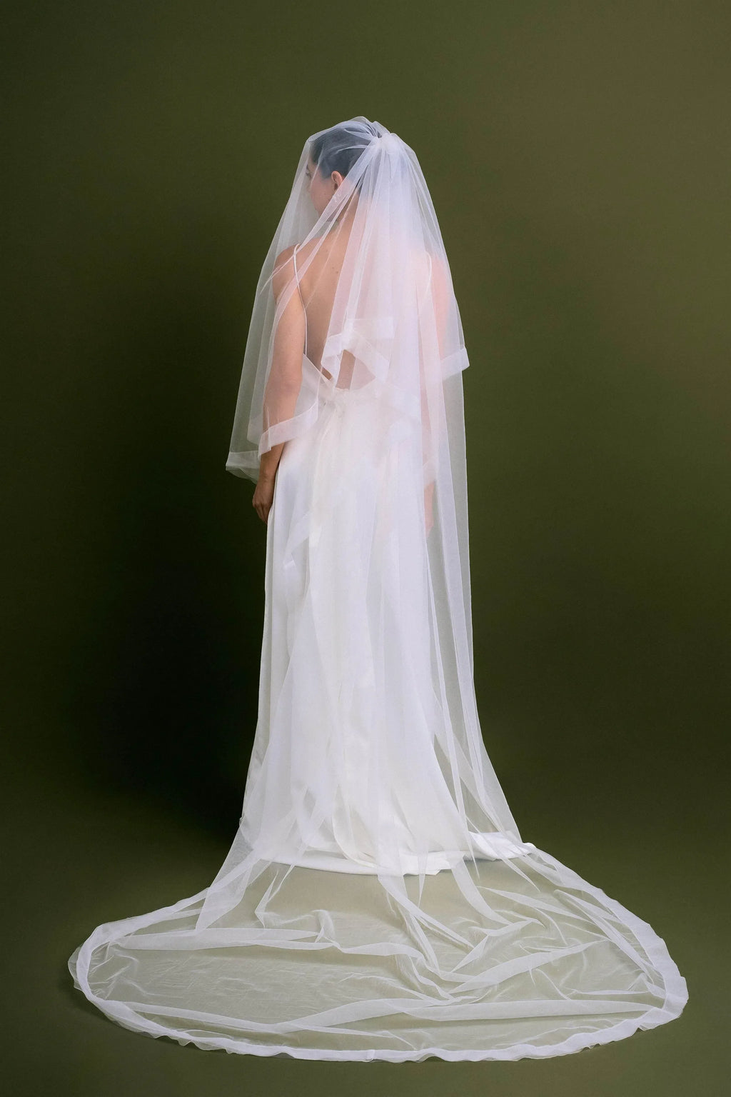 VÉU DUPLO COM BARRA - BOOBOO Bride
