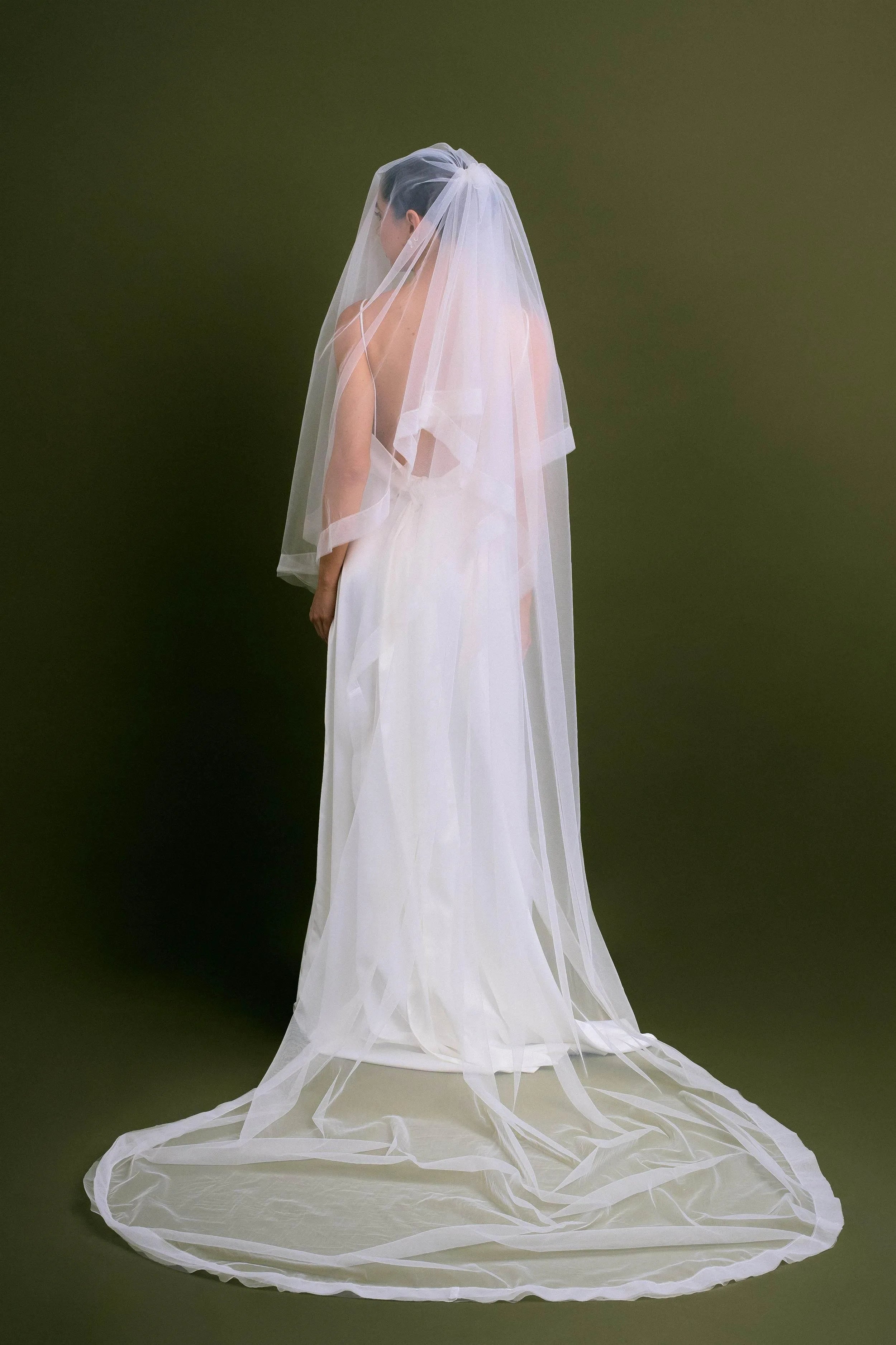 VÉU DUPLO COM BARRA - BOOBOO Bride