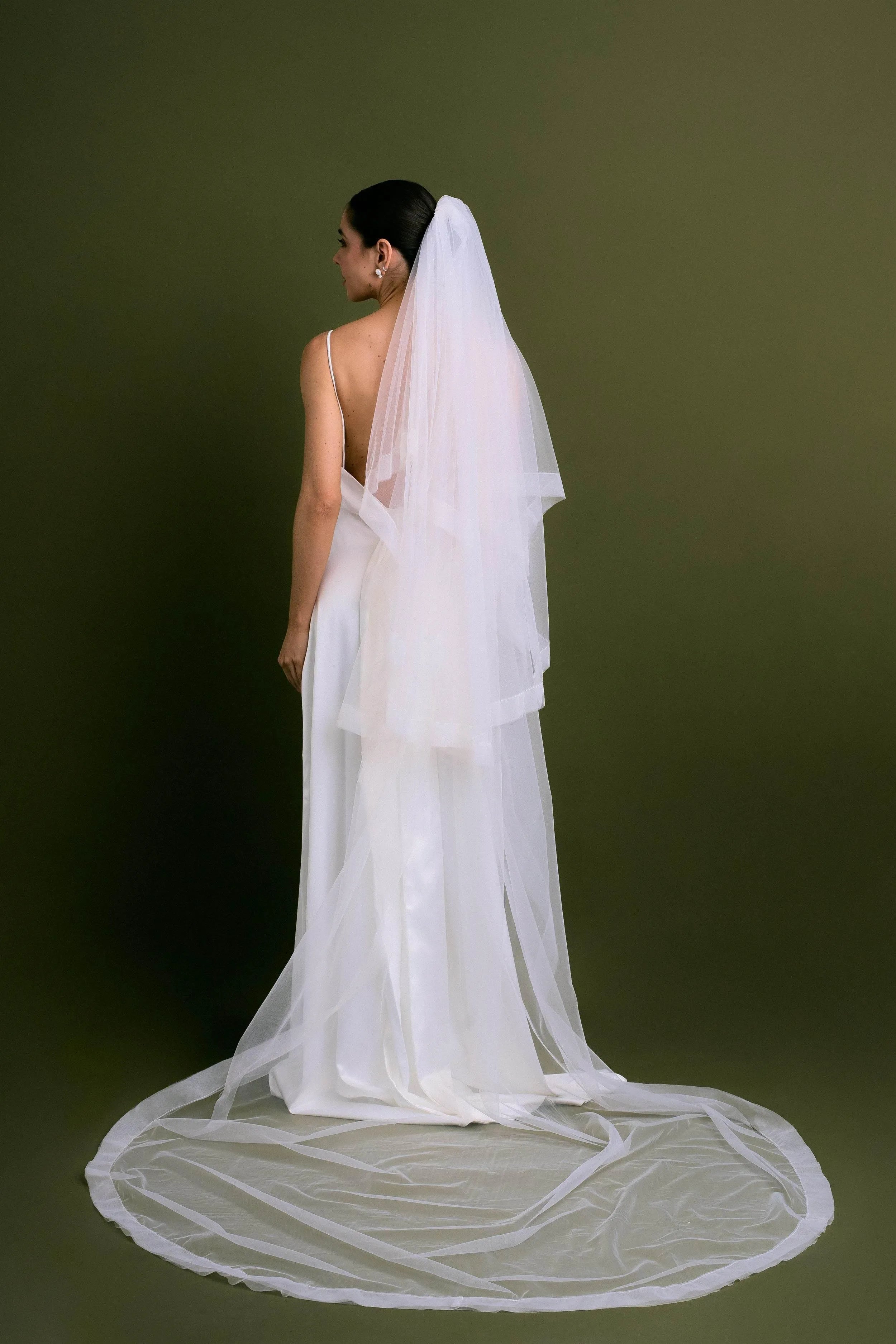 VÉU DUPLO COM BARRA - BOOBOO Bride