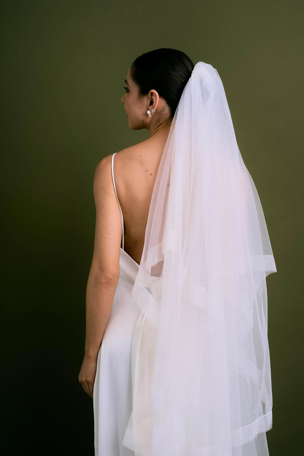 VÉU DUPLO COM BARRA - BOOBOO Bride