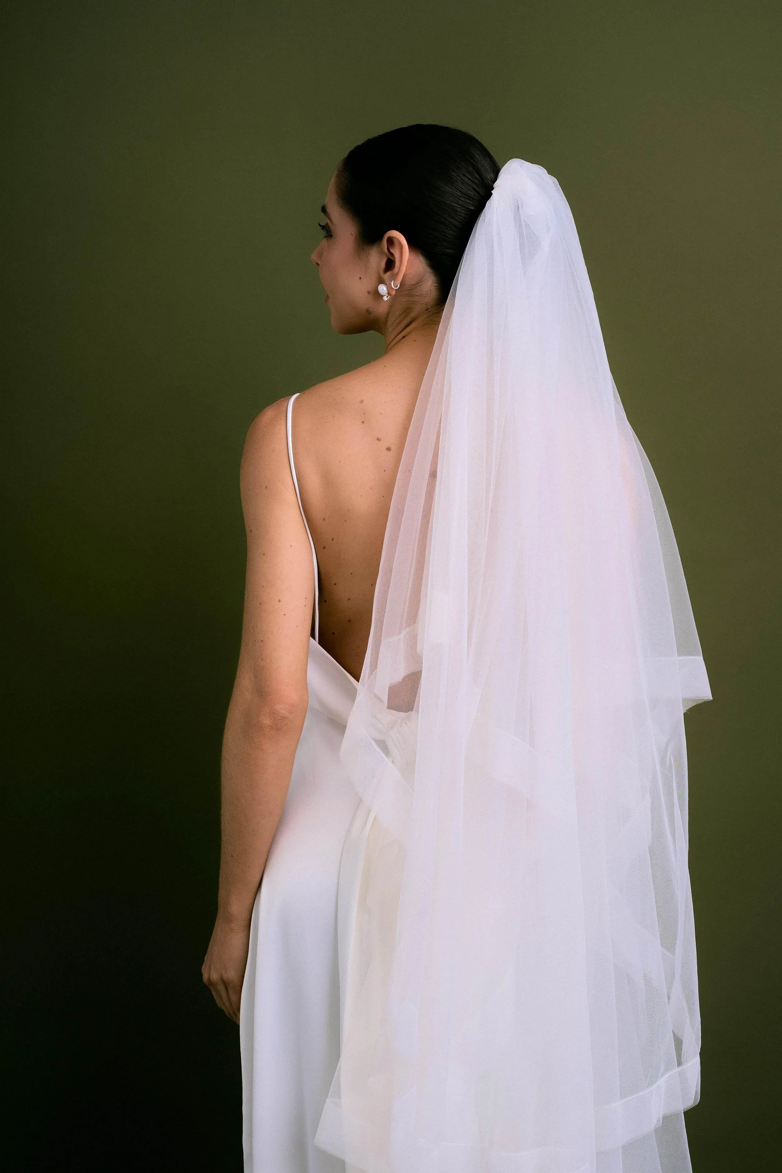 VÉU DUPLO COM BARRA - BOOBOO Bride