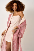 CONJUNTO KIMONO PAISLEY + VESTIDO MOSAICO ROSE