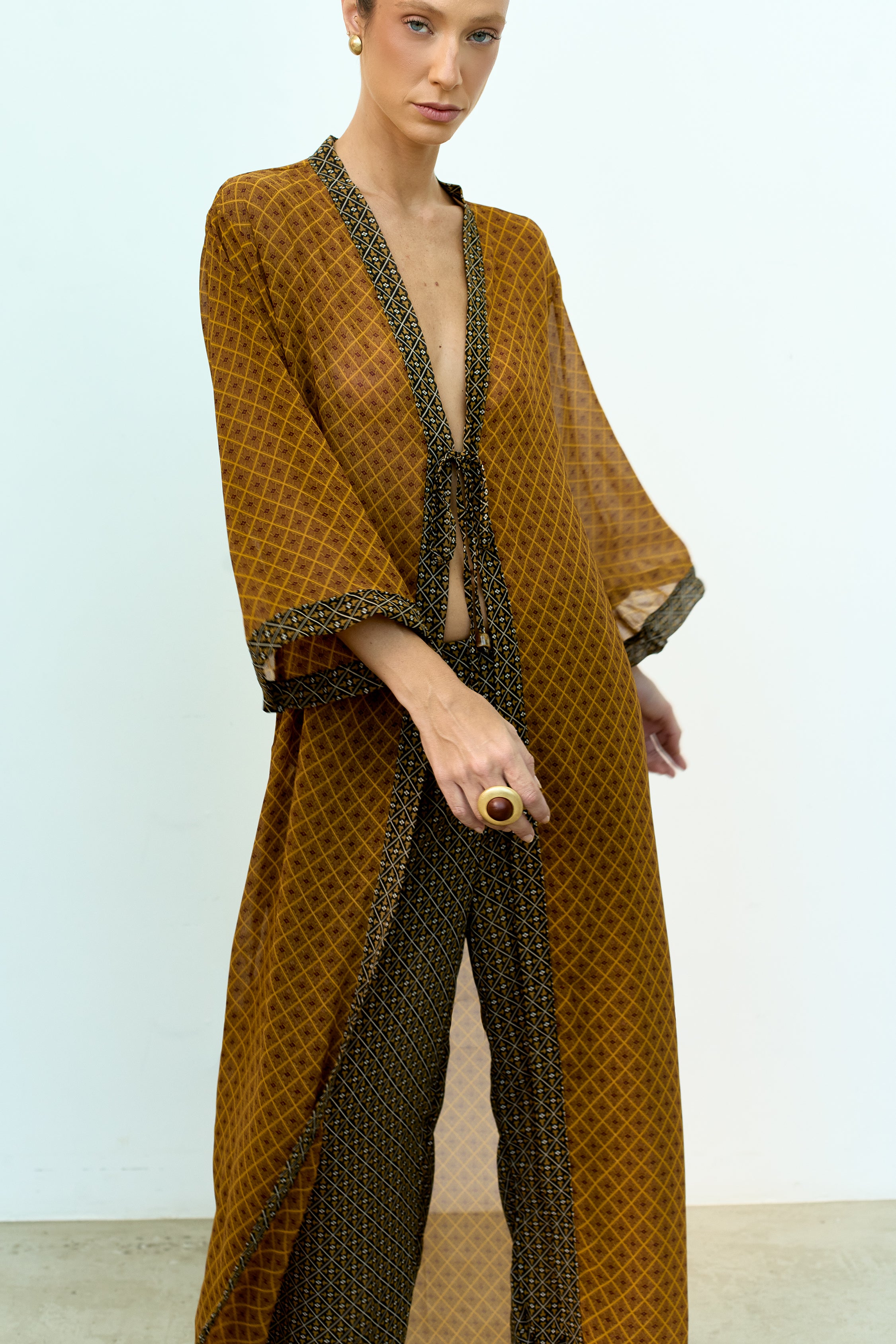 KIMONO MIX DE ESTAMPA