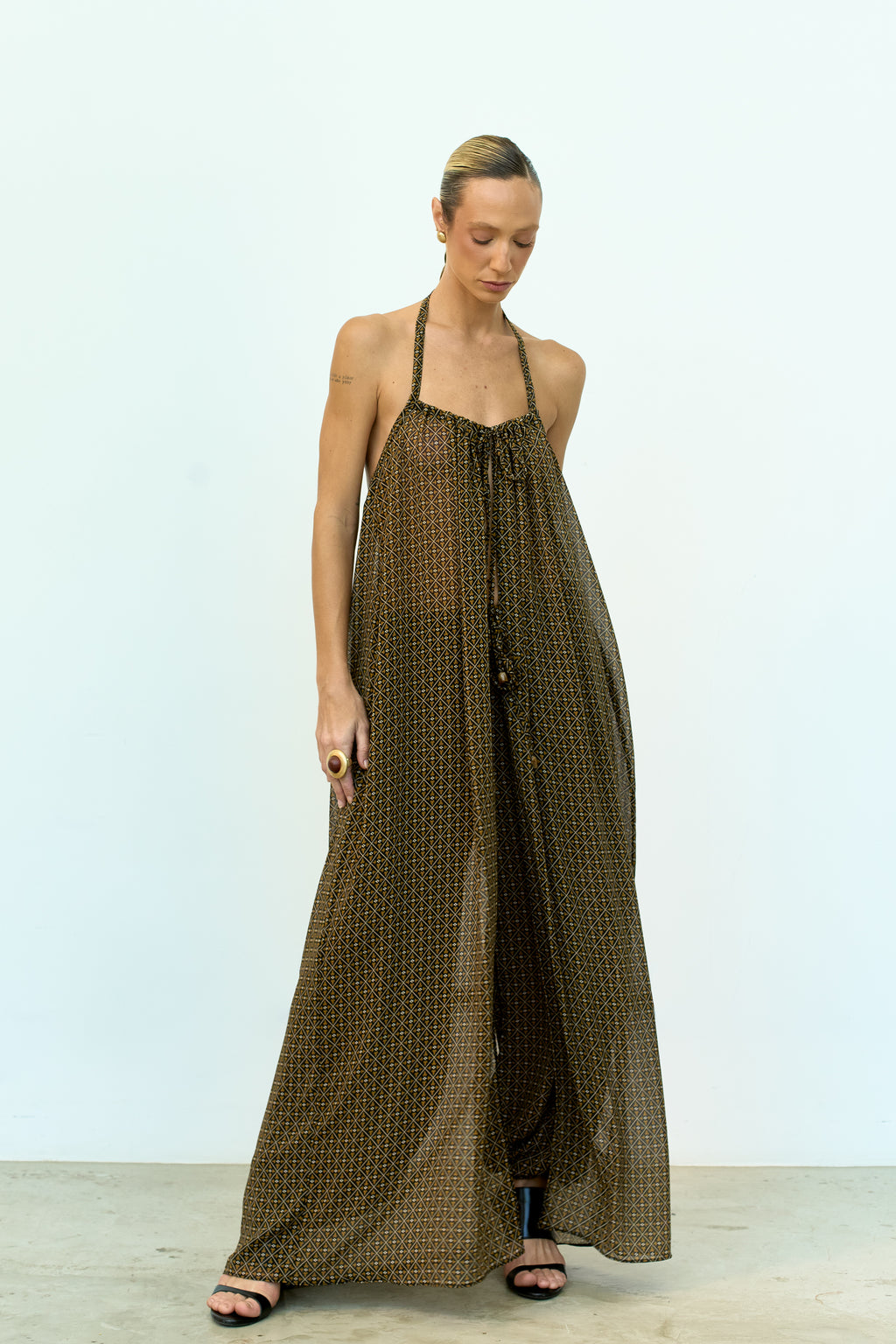 MAXI TÚNICA ESTAMPADA