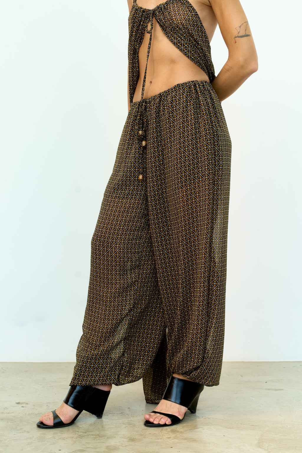 CALÇA BALLOON ESTAMPADA