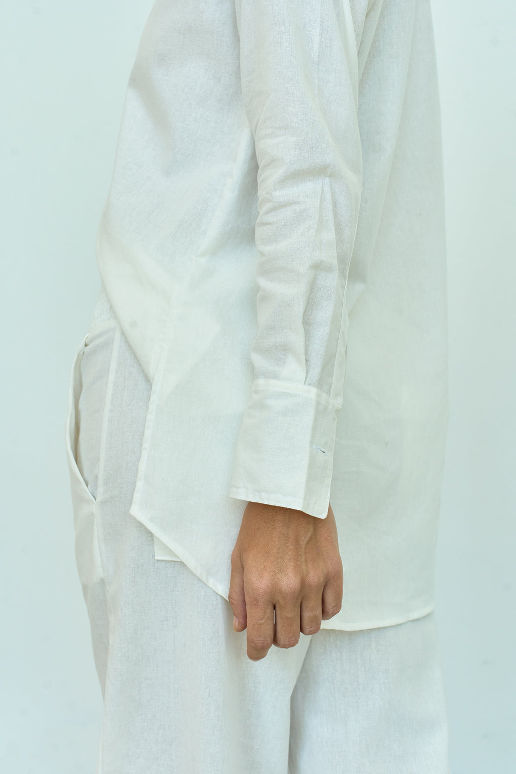 CAMISA LINHO OFF WHITE