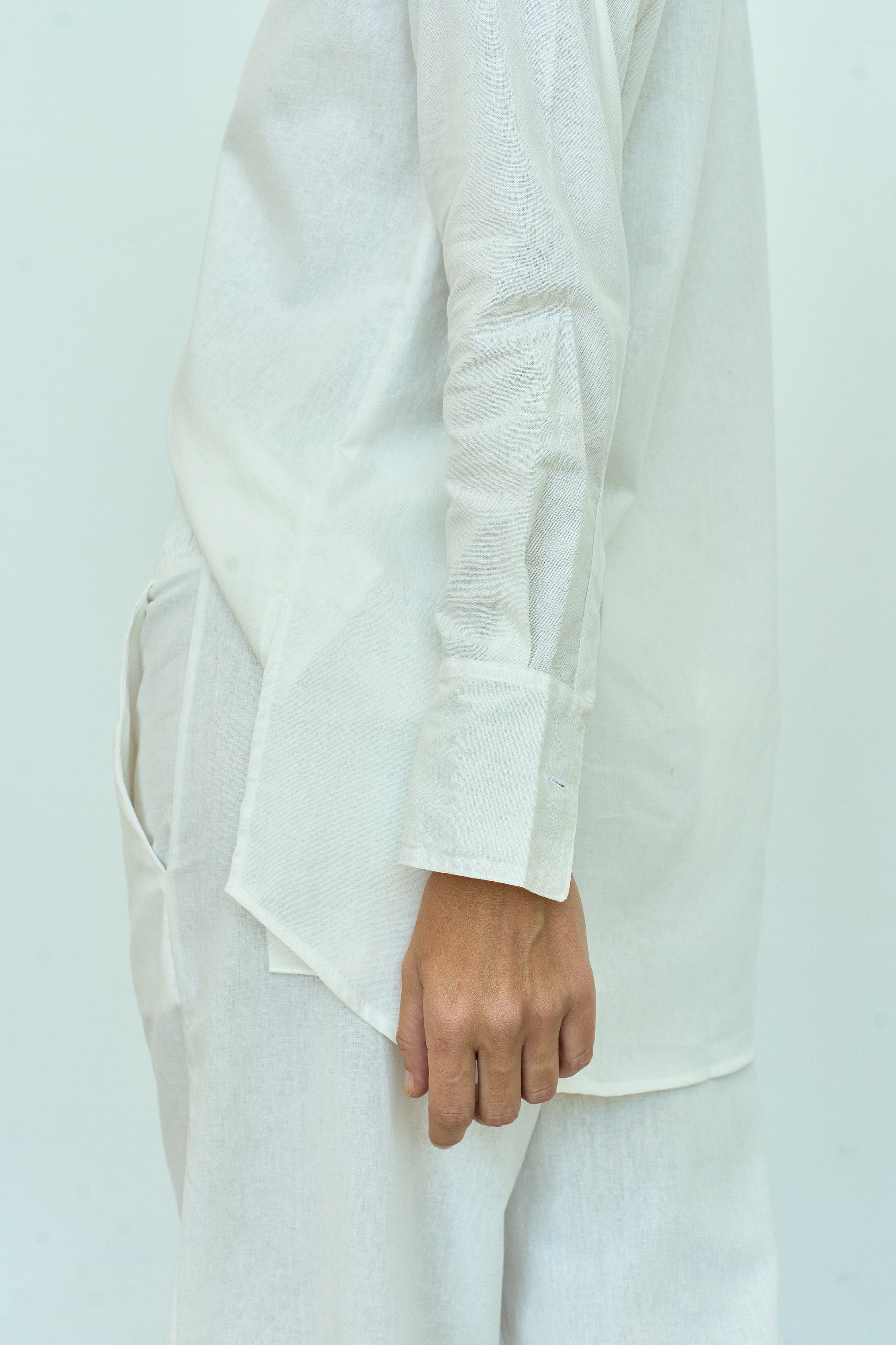 CAMISA LINHO OFF WHITE