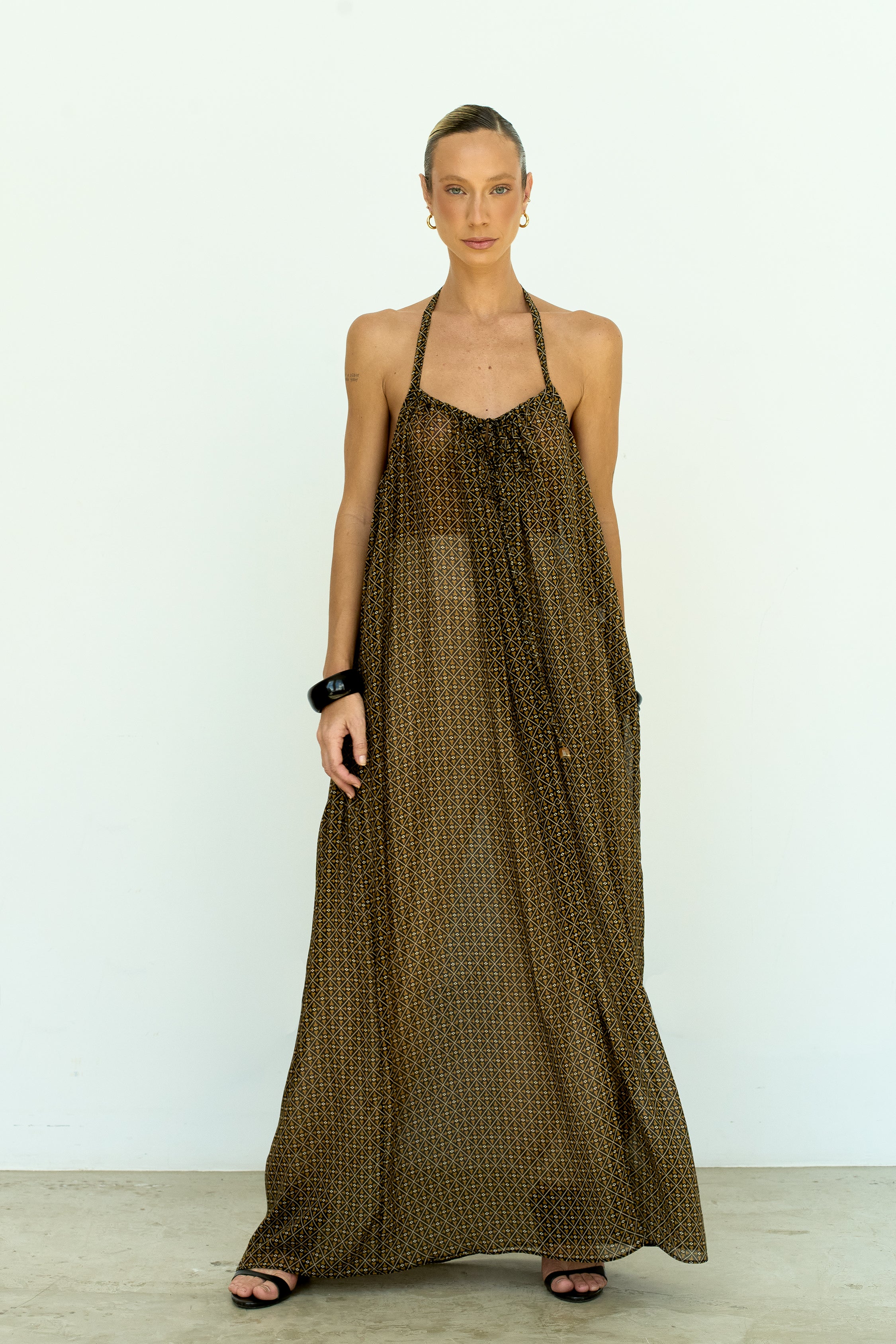 MAXI TÚNICA ESTAMPADA