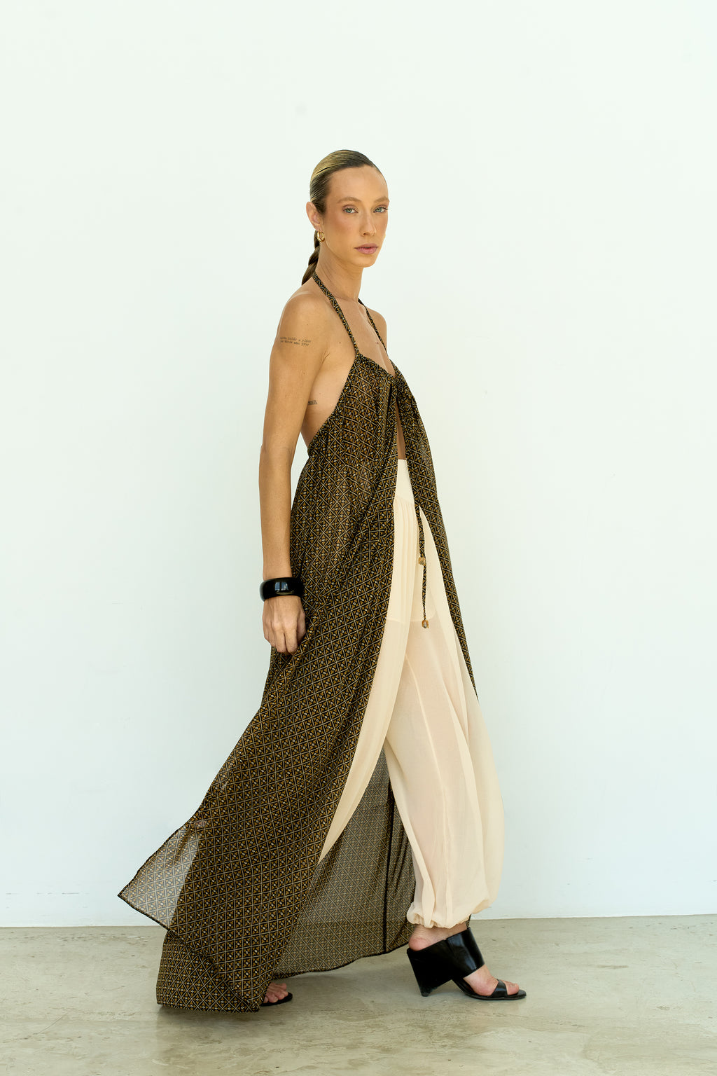 MAXI TÚNICA ESTAMPADA