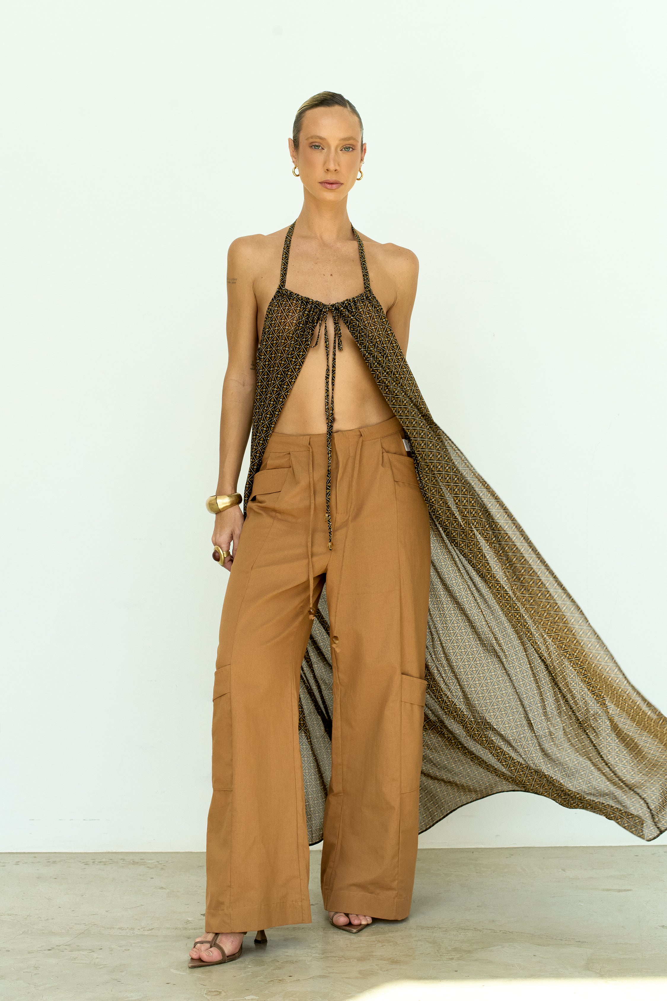 MAXI TÚNICA ESTAMPADA