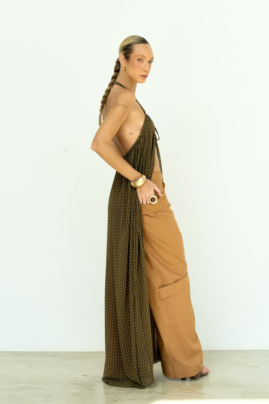 MAXI TÚNICA ESTAMPADA