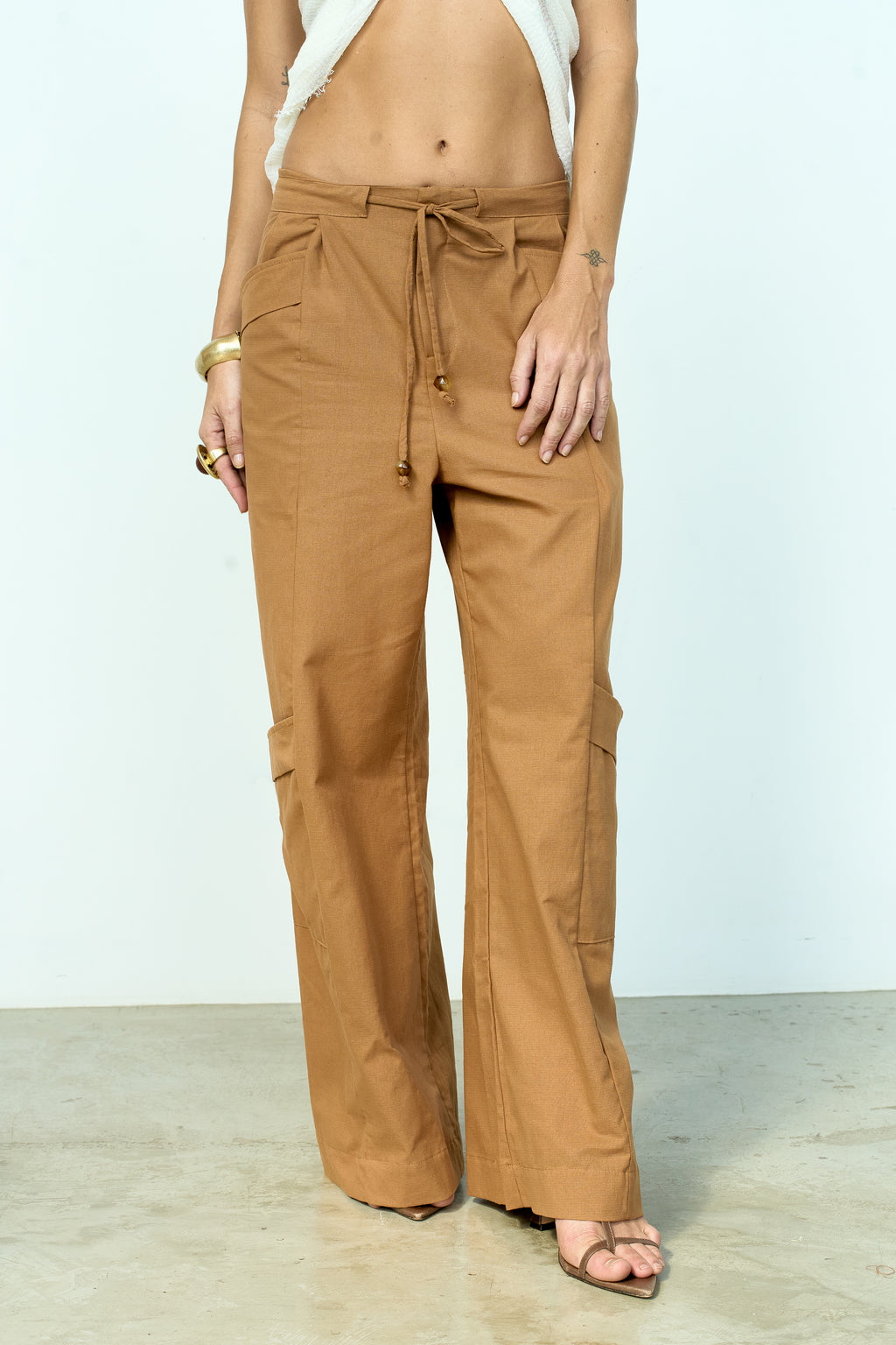 CALÇA CARGO MOCCA