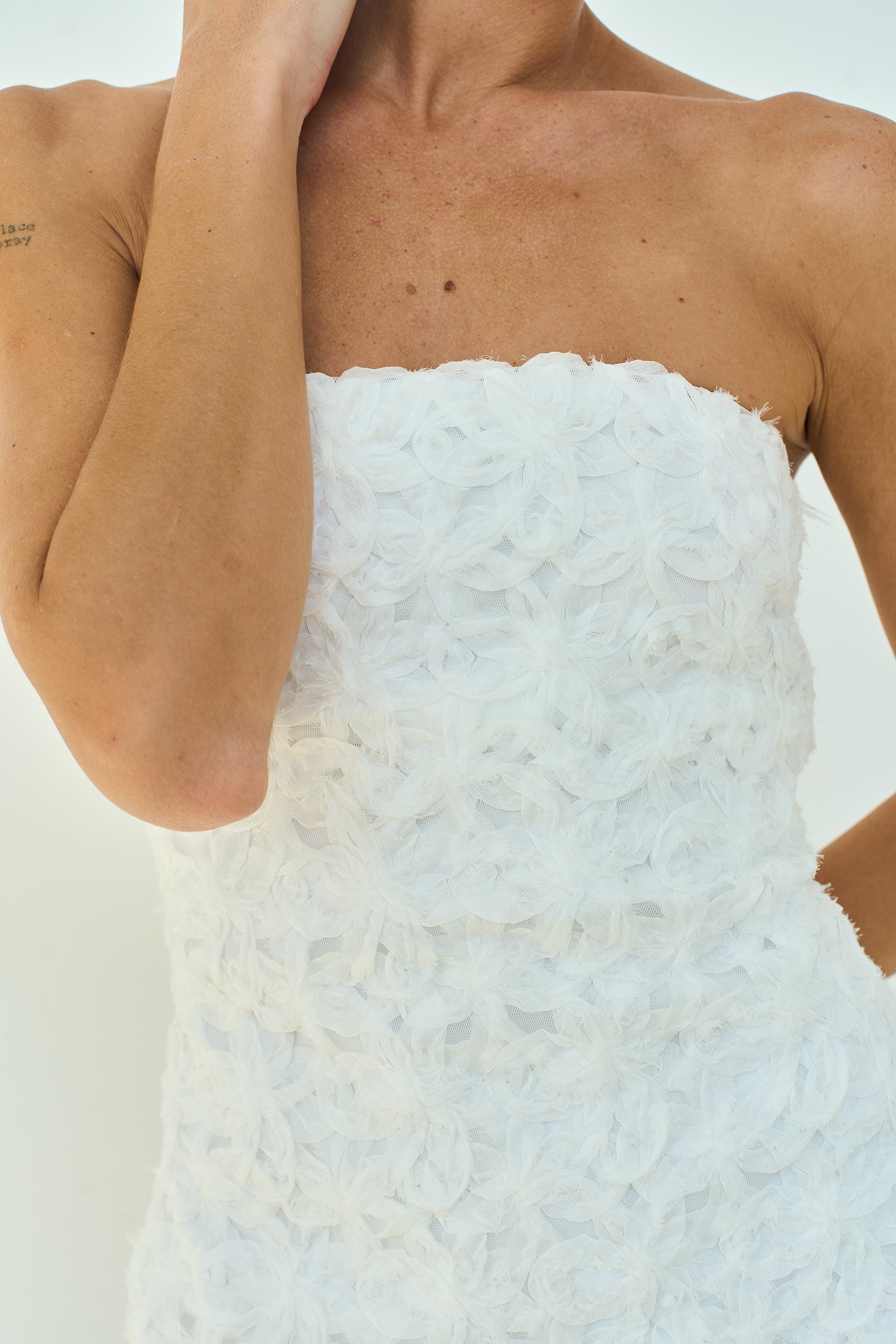 VESTIDO CURTO BOTÂNICO