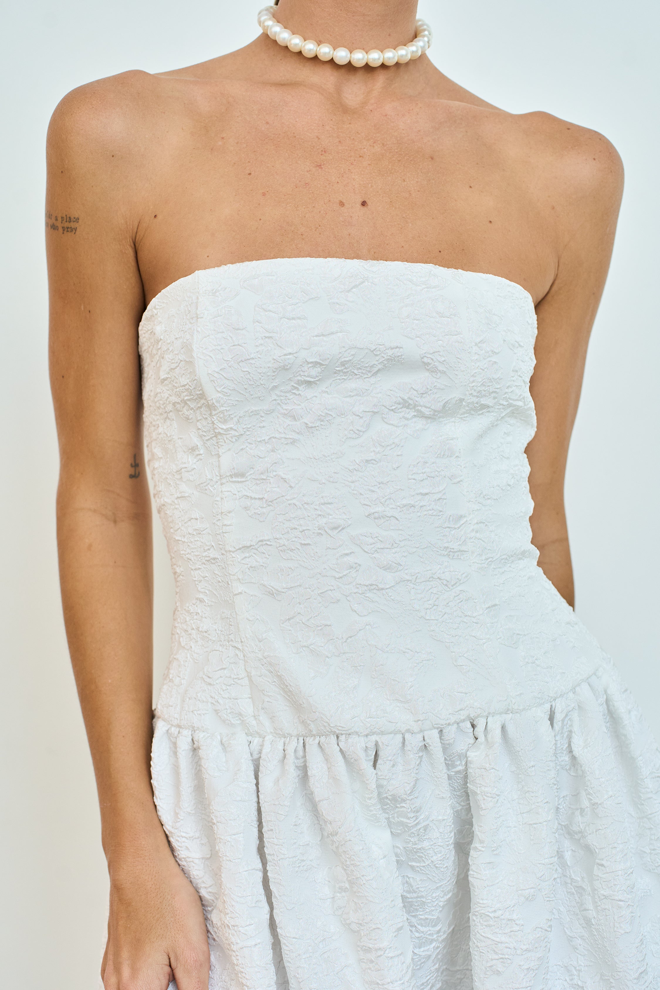 VESTIDO MIDI JACQUARD