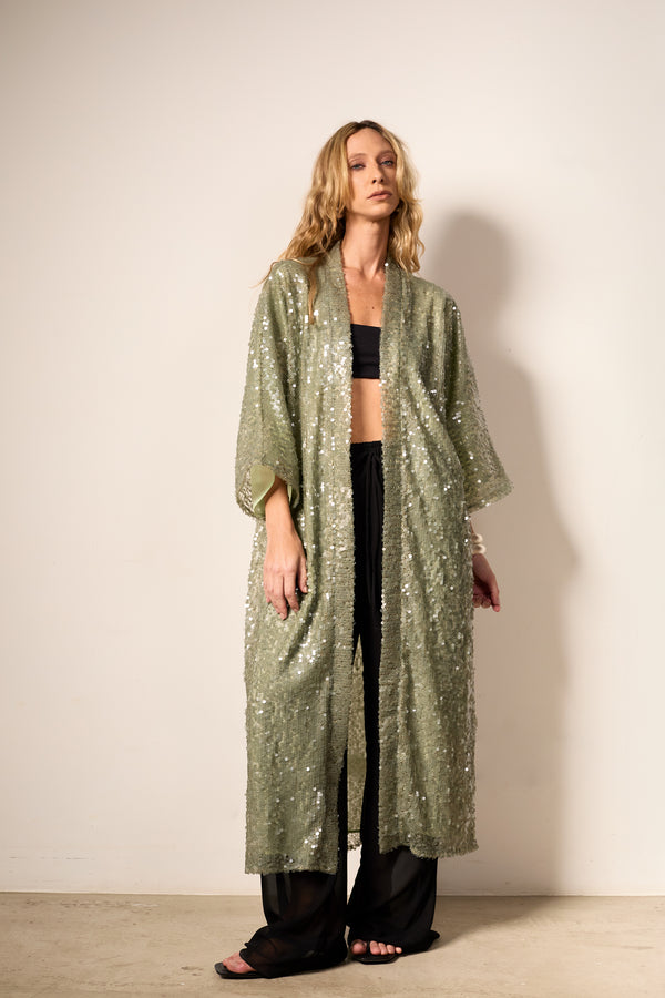 KIMONO LONGO PAETÊ