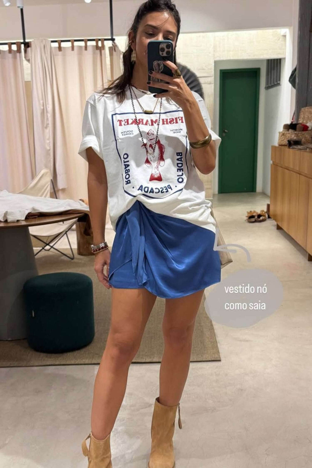 CAMISETA FISH MARKET - BOOBOO