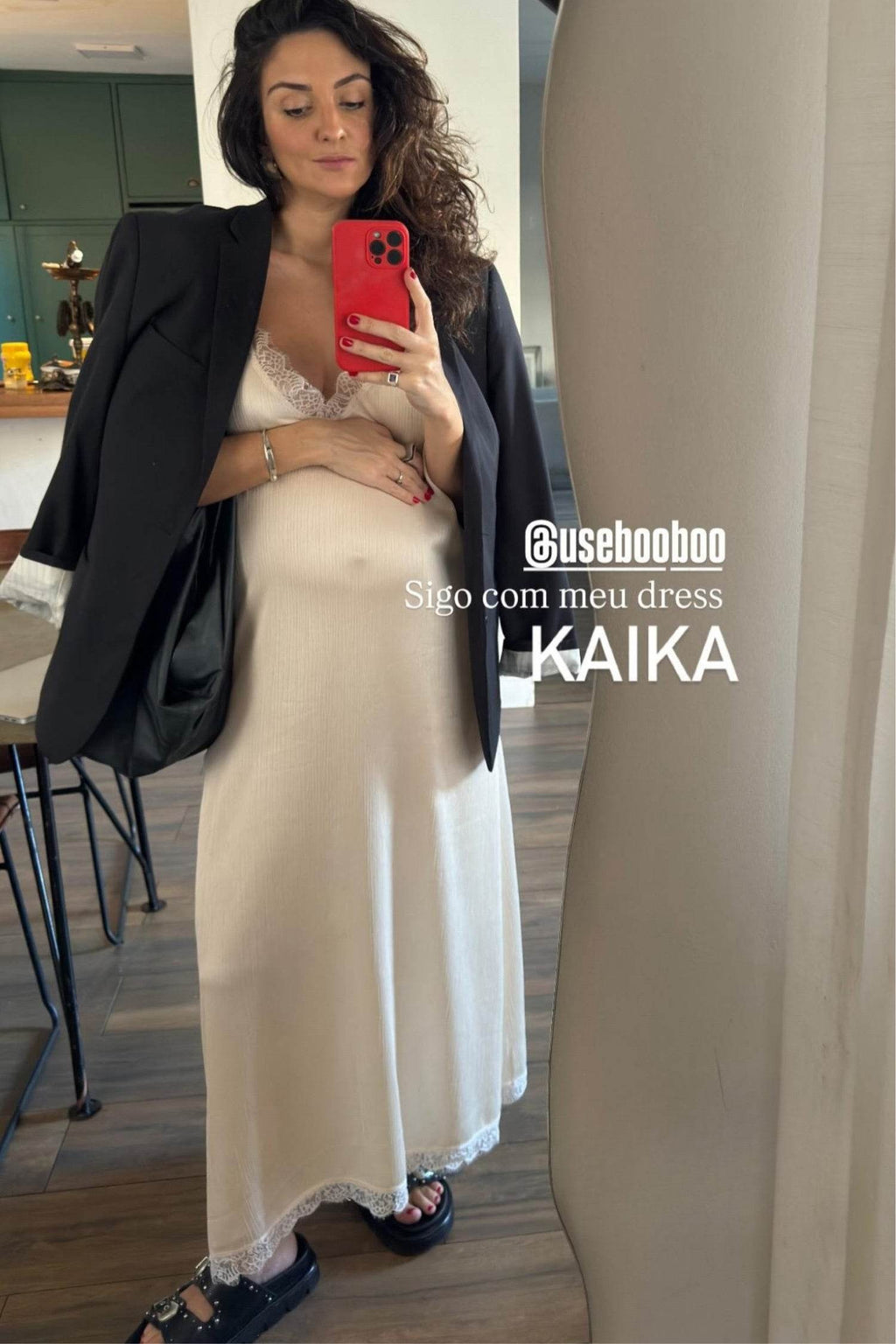 VESTIDO RENDA VANILLA - BOOBOO