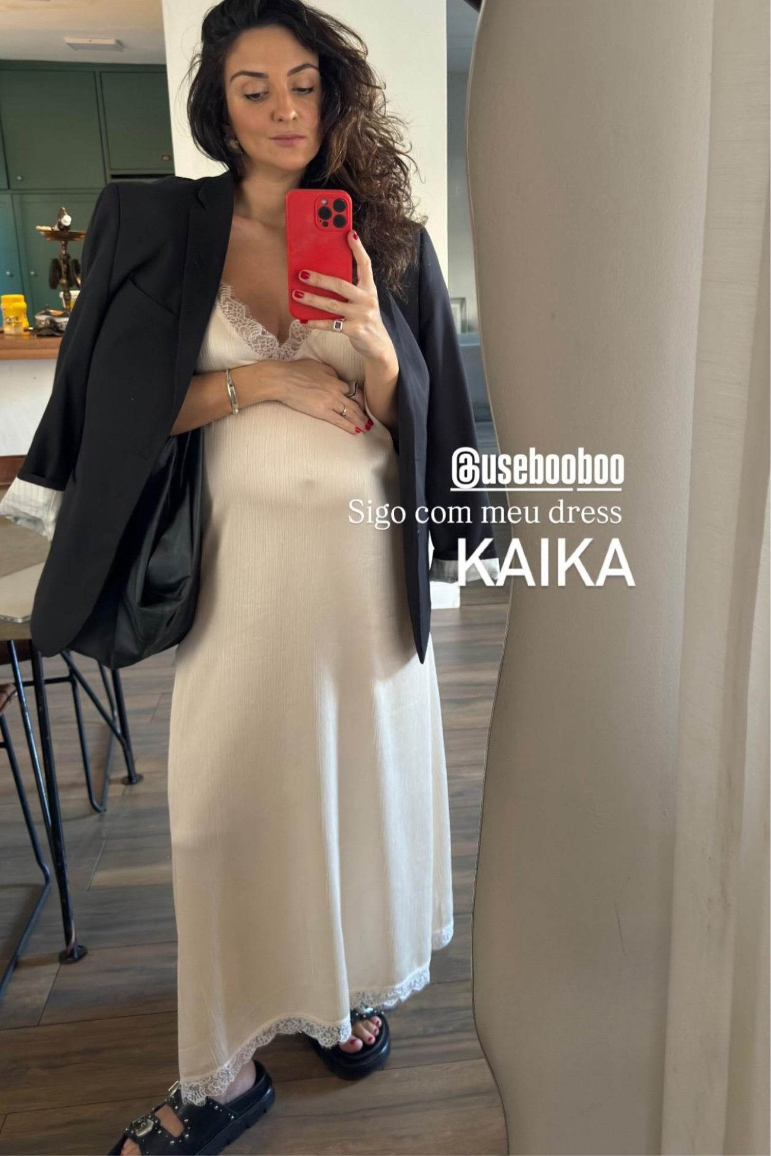 VESTIDO RENDA VANILLA - BOOBOO