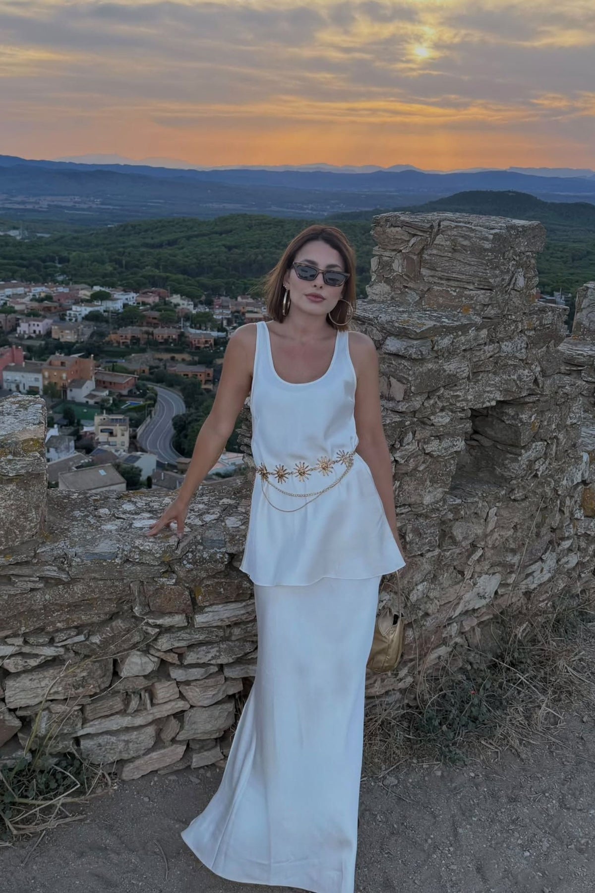 SAIA ACETINADA OFF WHITE