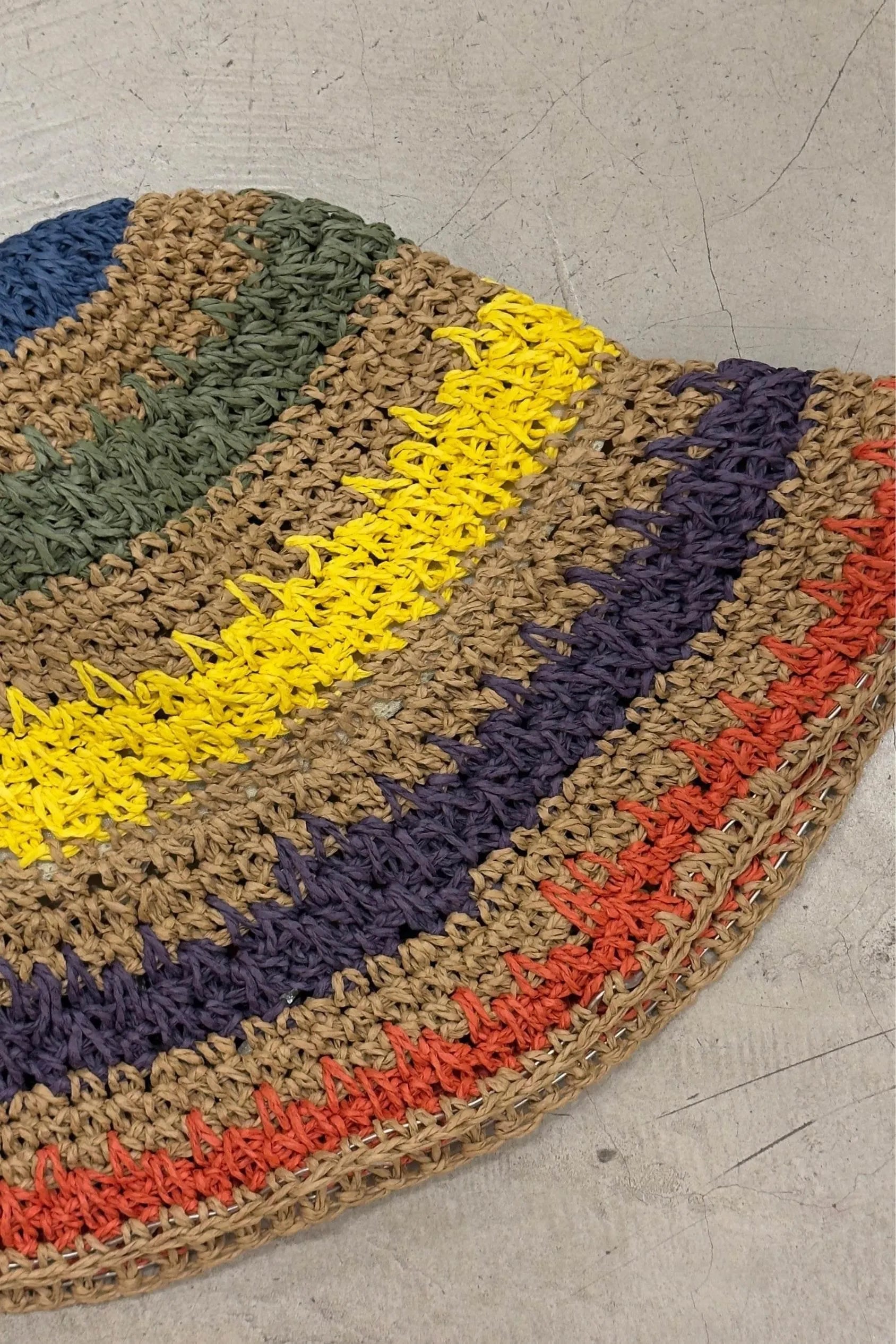 CHAPÉU BUCKET PALHA COLORIDO-BOOBOO