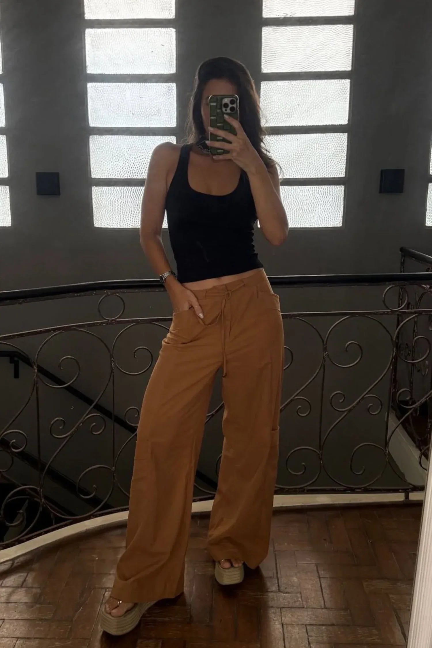 CALÇA CARGO MOCCA - BOOBOO