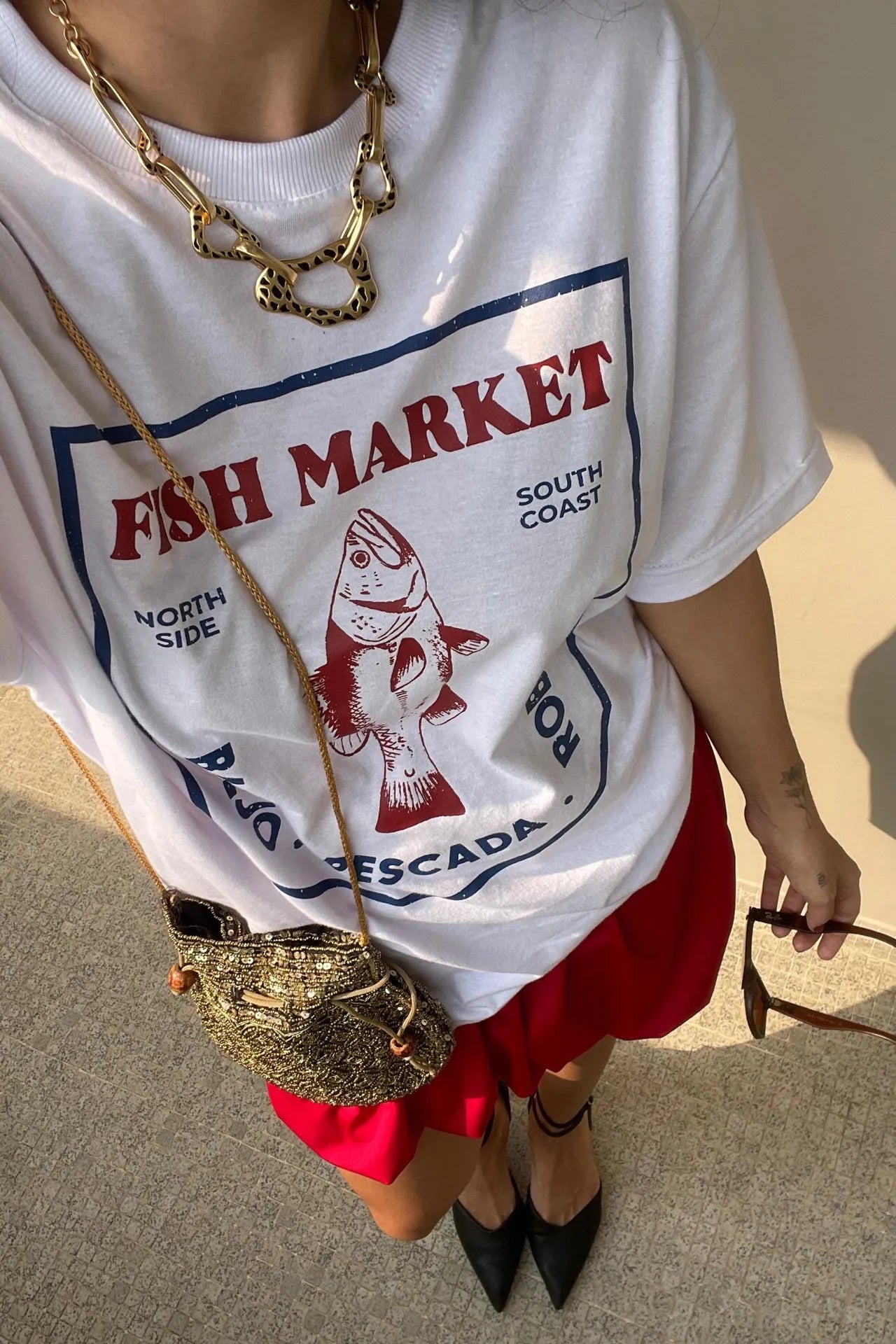 CAMISETA FISH MARKET