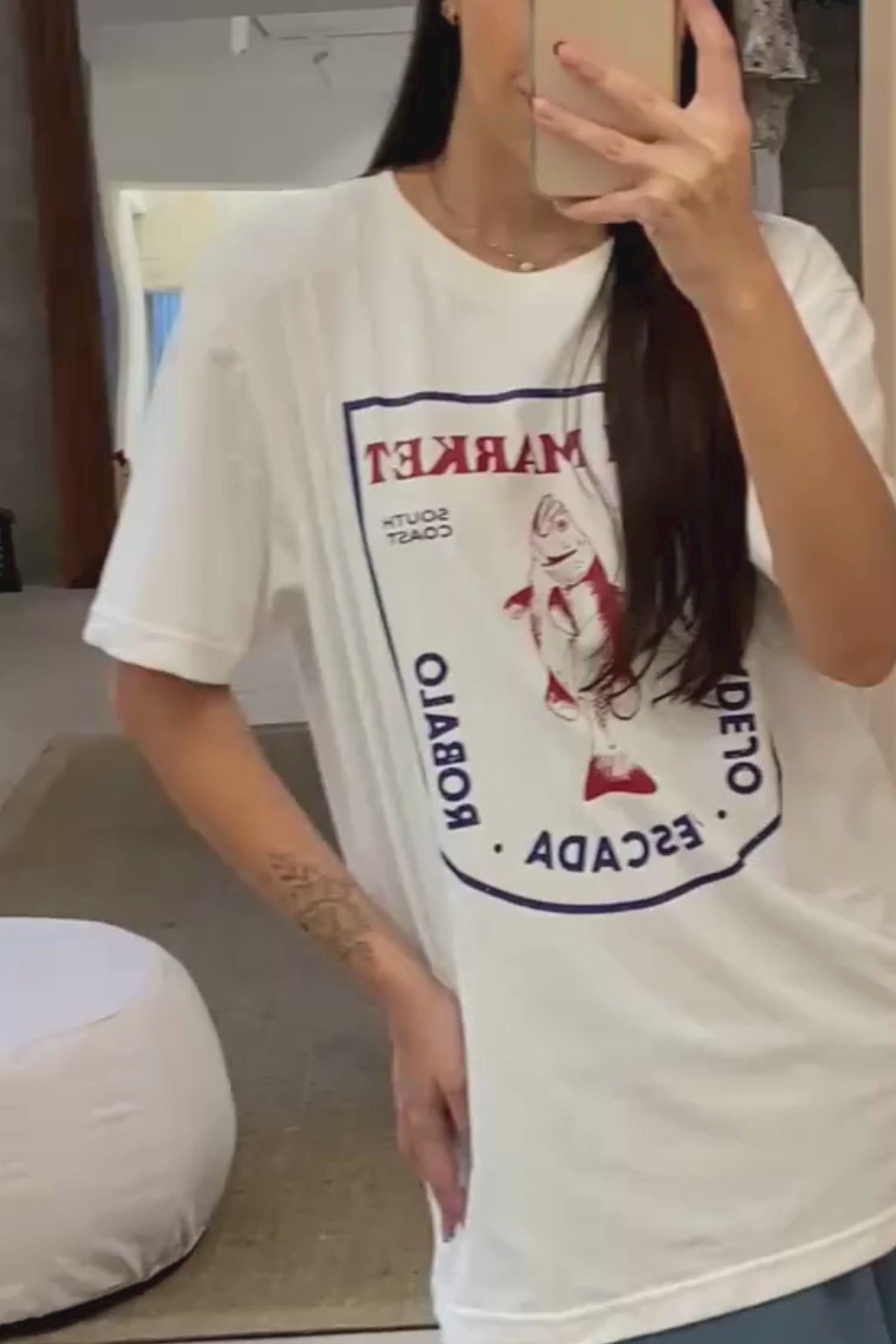 CAMISETA FISH MARKET